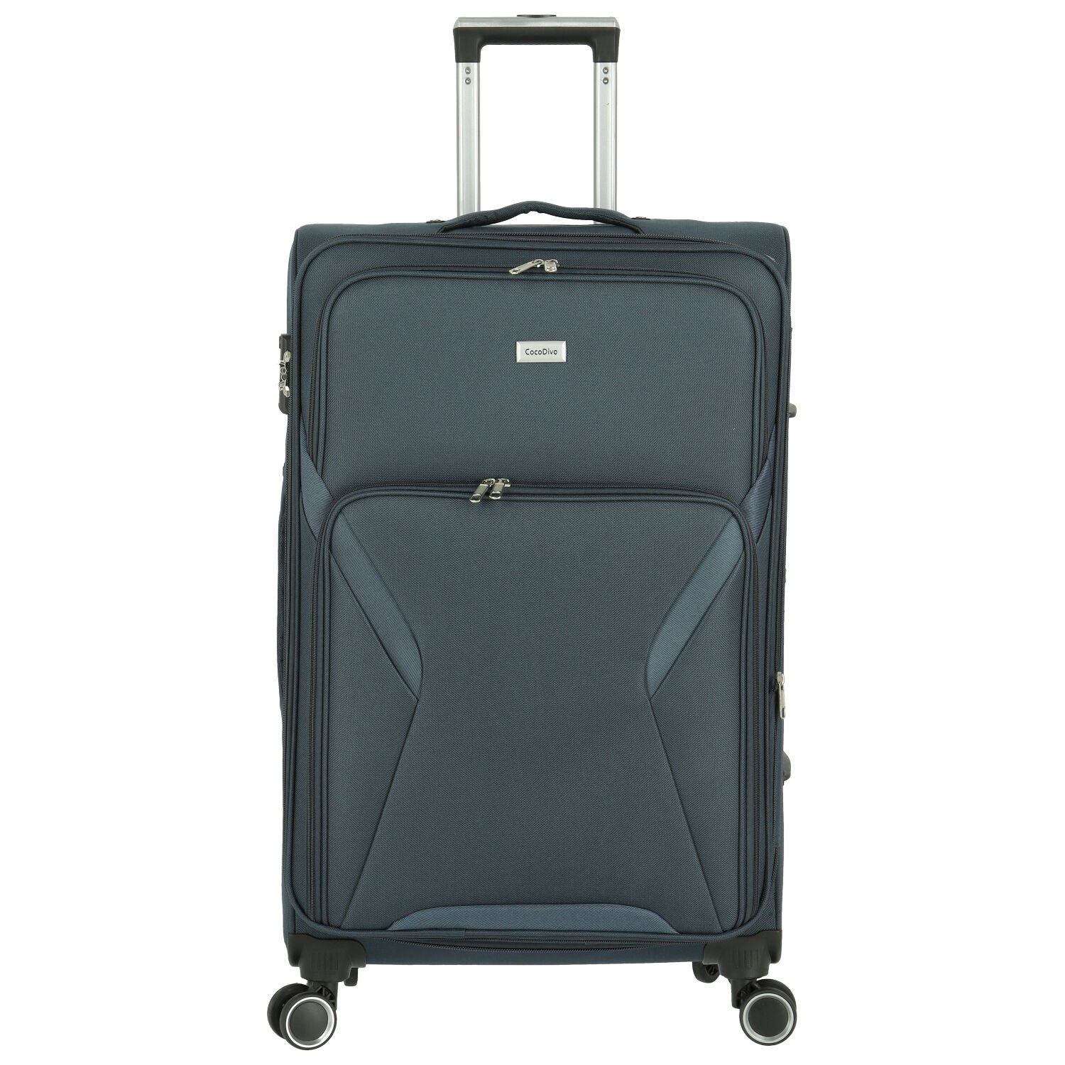 Cestovní textilní kufr modrošedý - Ormi Salim L