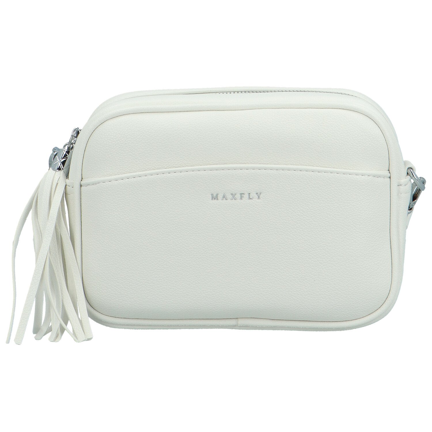 Dámská crossbody kabelka bílá - MaxFly Qeuline