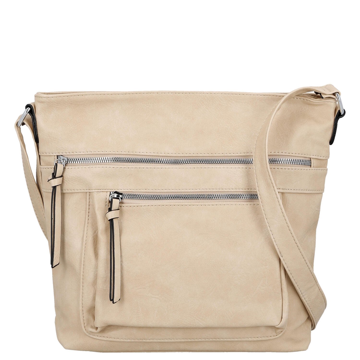 Dámská crossbody kabelka béžová - Firenze Julietta