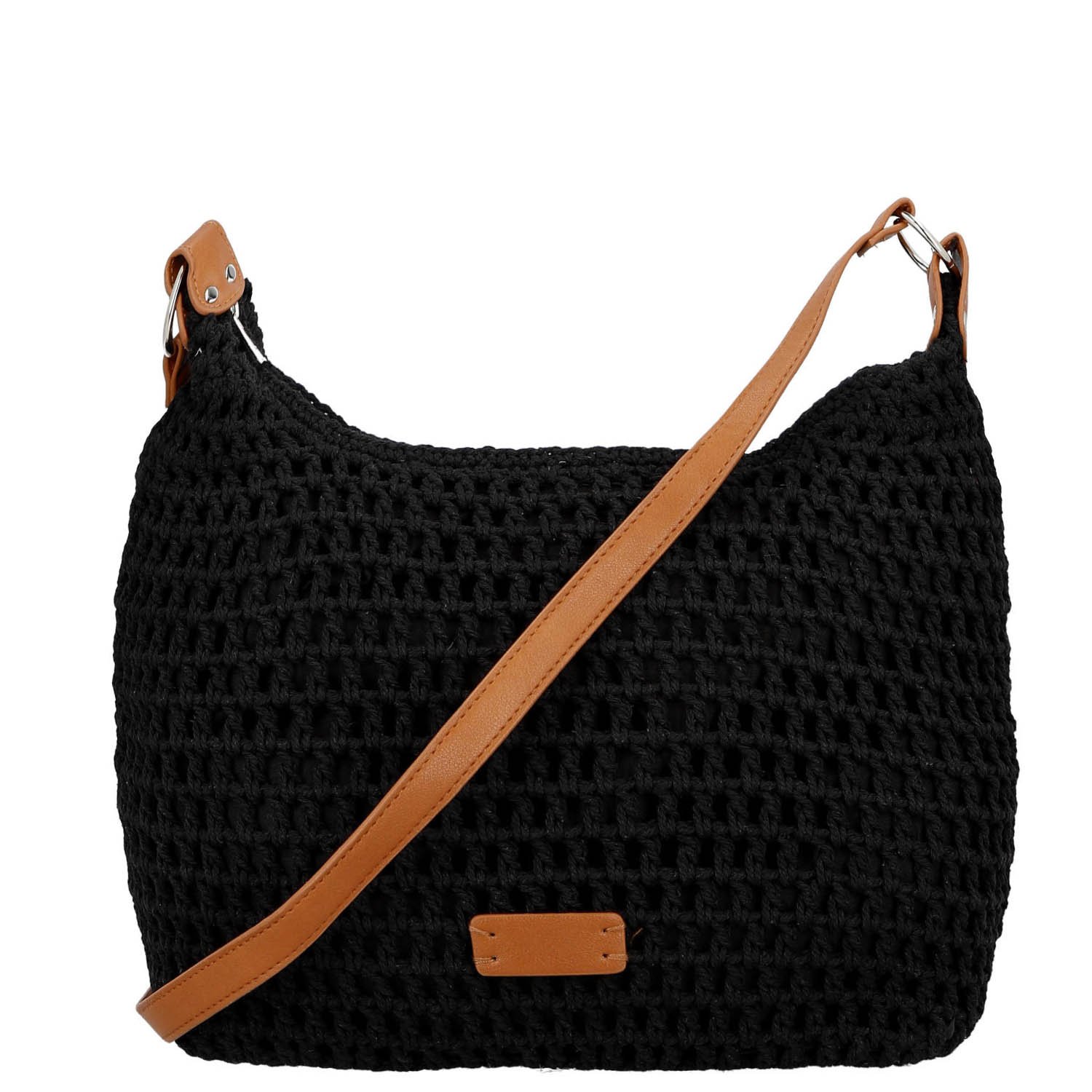 Dámská crossbody kabelka černá - Firenze Janelle