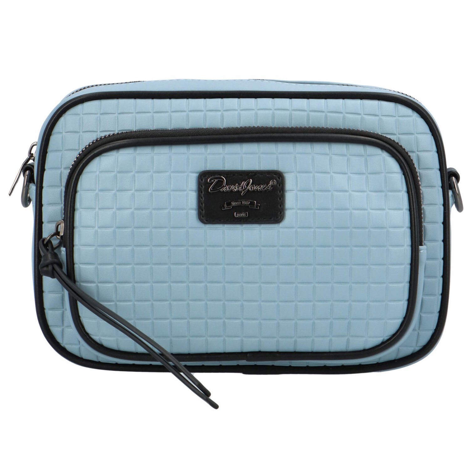 Levně Dámská crossbody kabelka modrá - David Jones Mirina