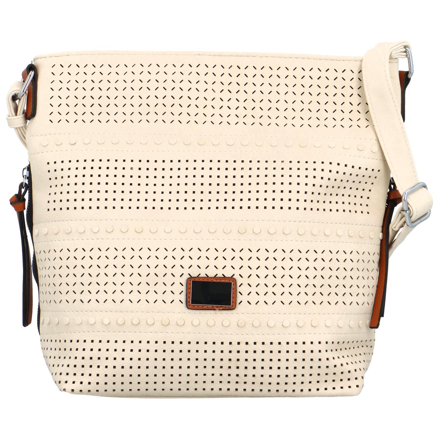 Dámská crossbody kabelka krémová - Firenze Erchisa