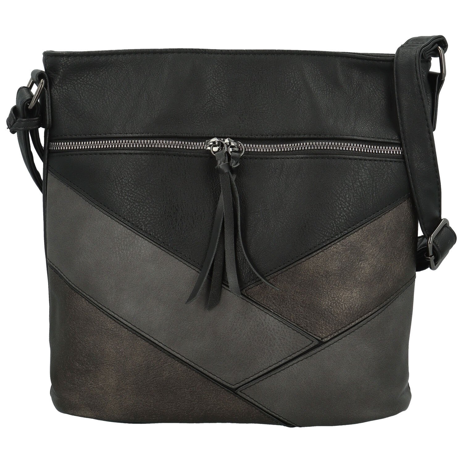 Dámská crossbody kabelka černá - Firenze Rishi