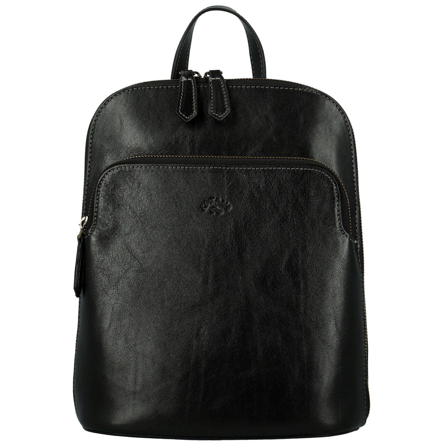 Dámský kožený batoh černý - Katana Naira