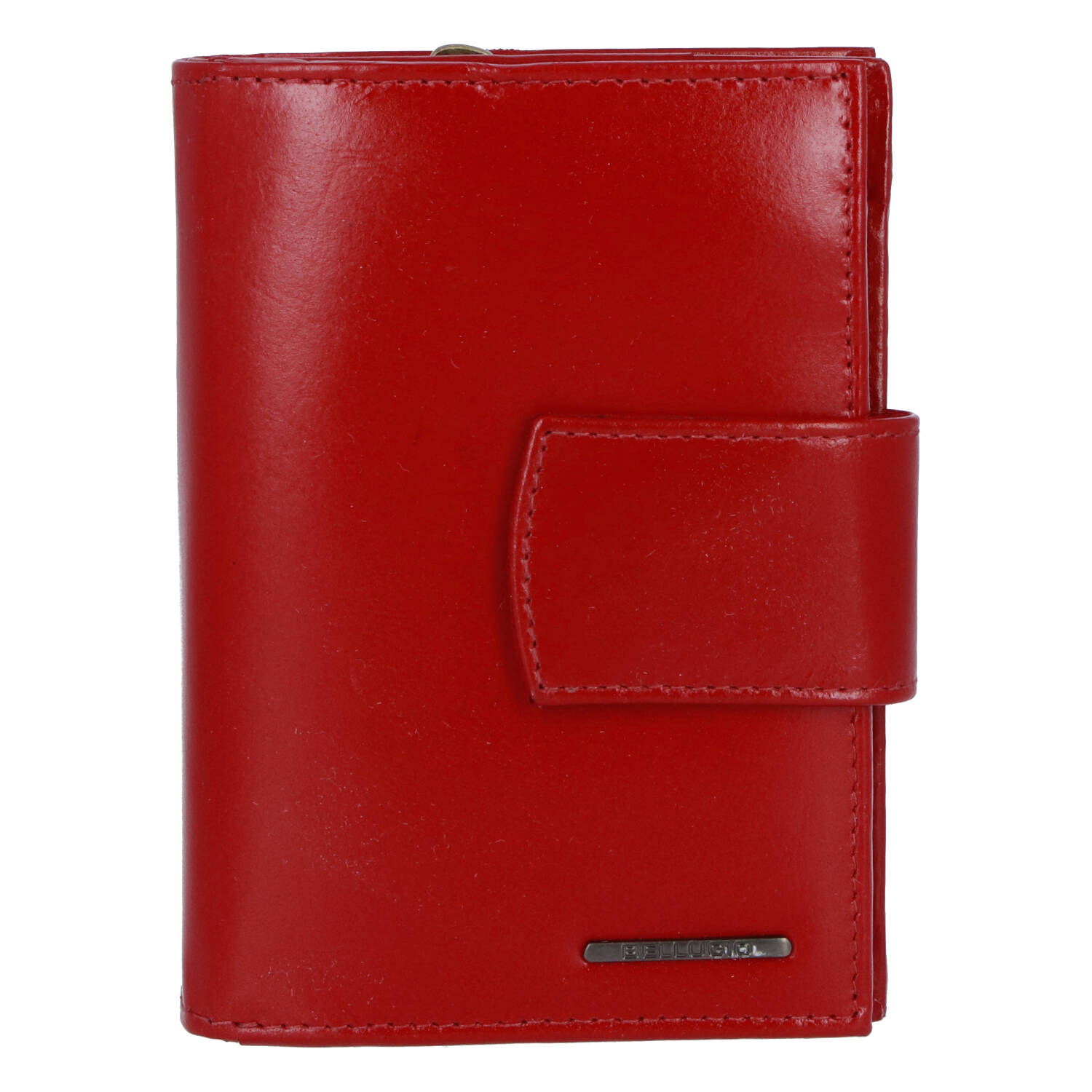 Levně Dámská kožená peněženka červená - Bellugio Agara New