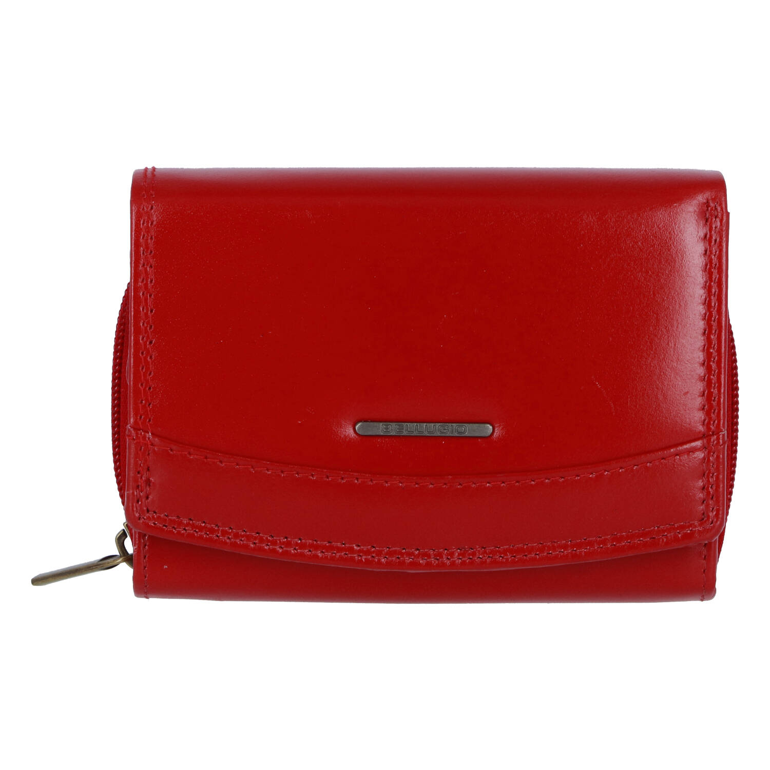 Levně Dámská kožená peněženka červená - Bellugio Renintha