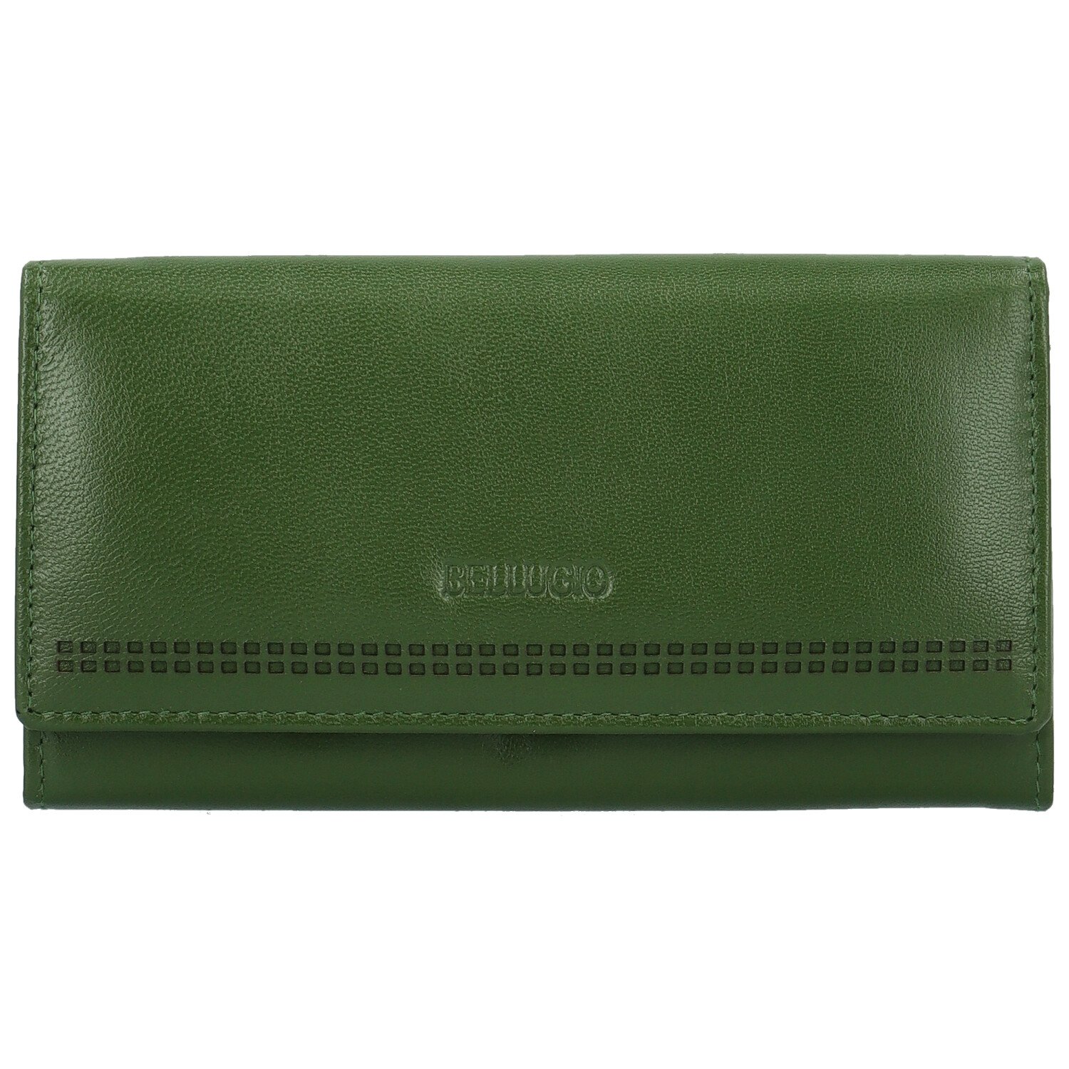 Dámská kožená peněženka zelená - Bellugio Valerie
