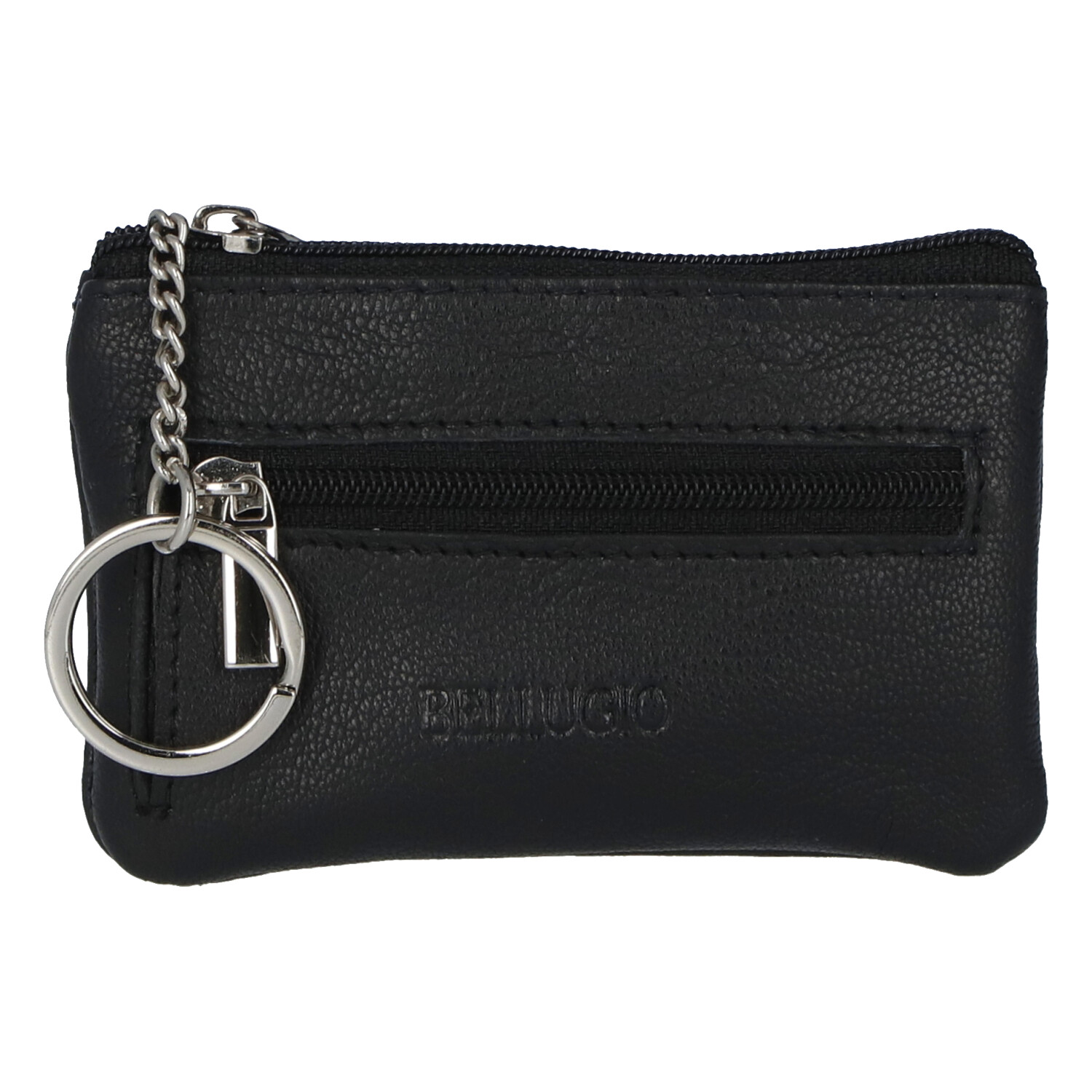 Kožená klíčenka černá - Bellugio Elanas