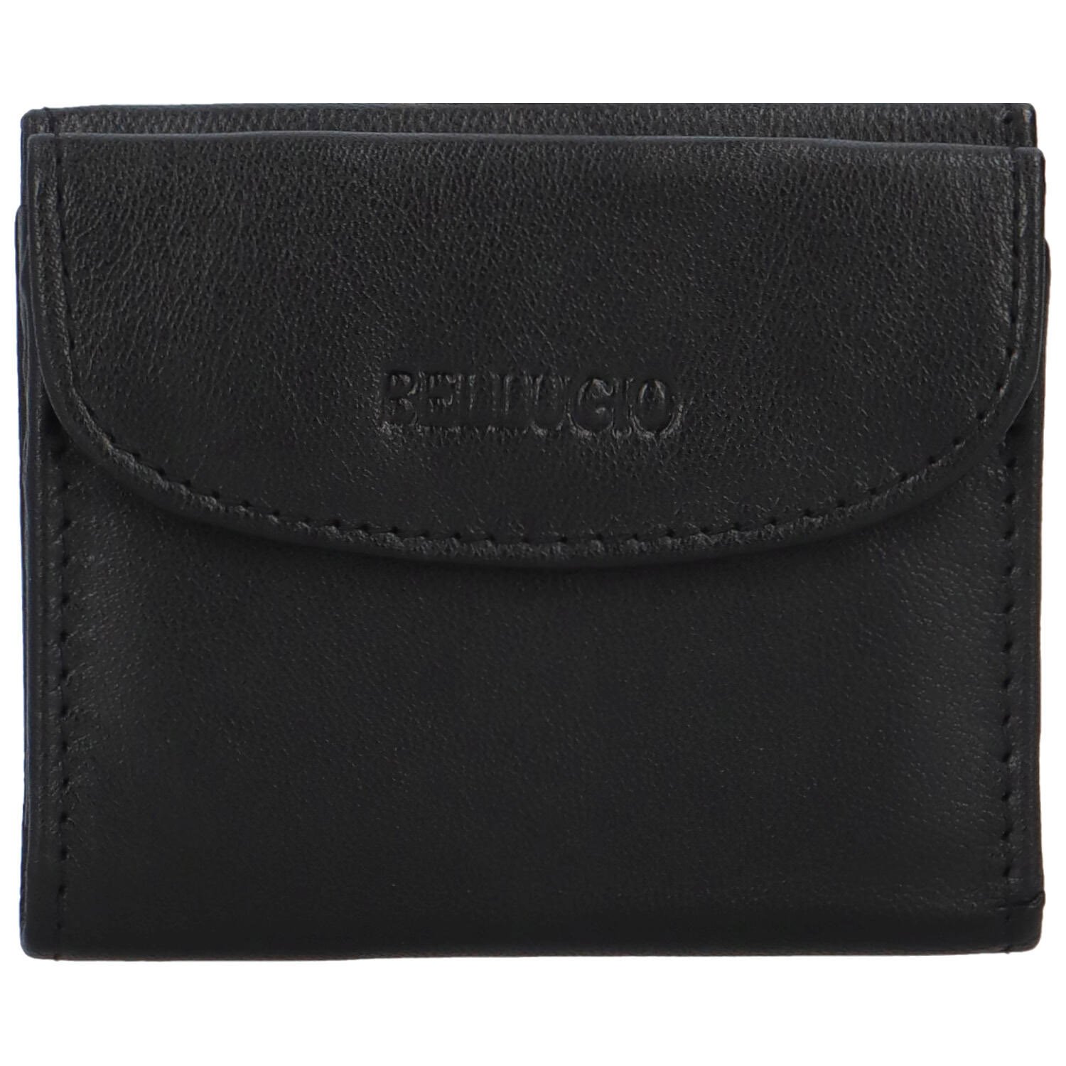 Dámská kožená peněženka černá - Bellugio Talias