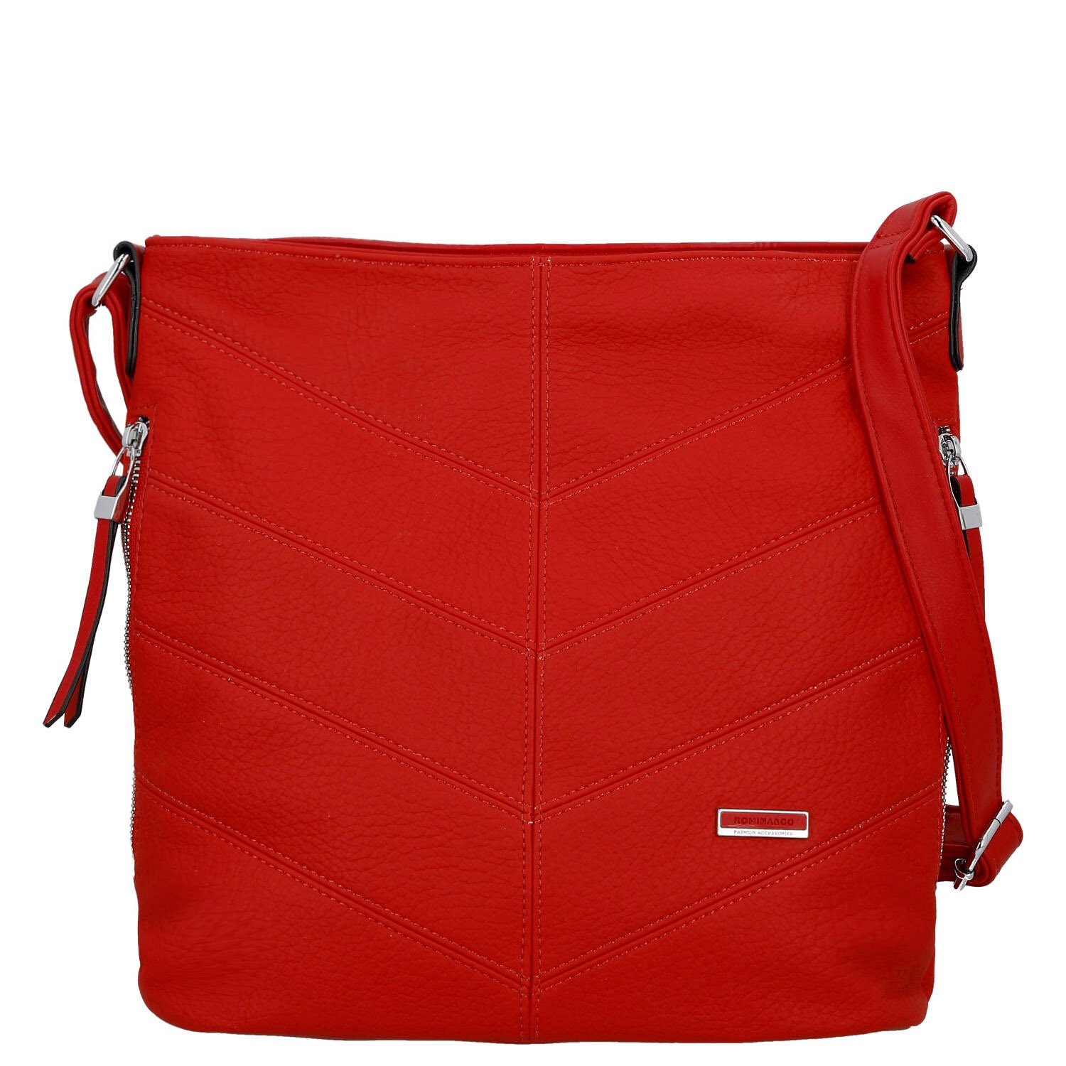 Dámská crossbody kabelka červená - Firenze Semir