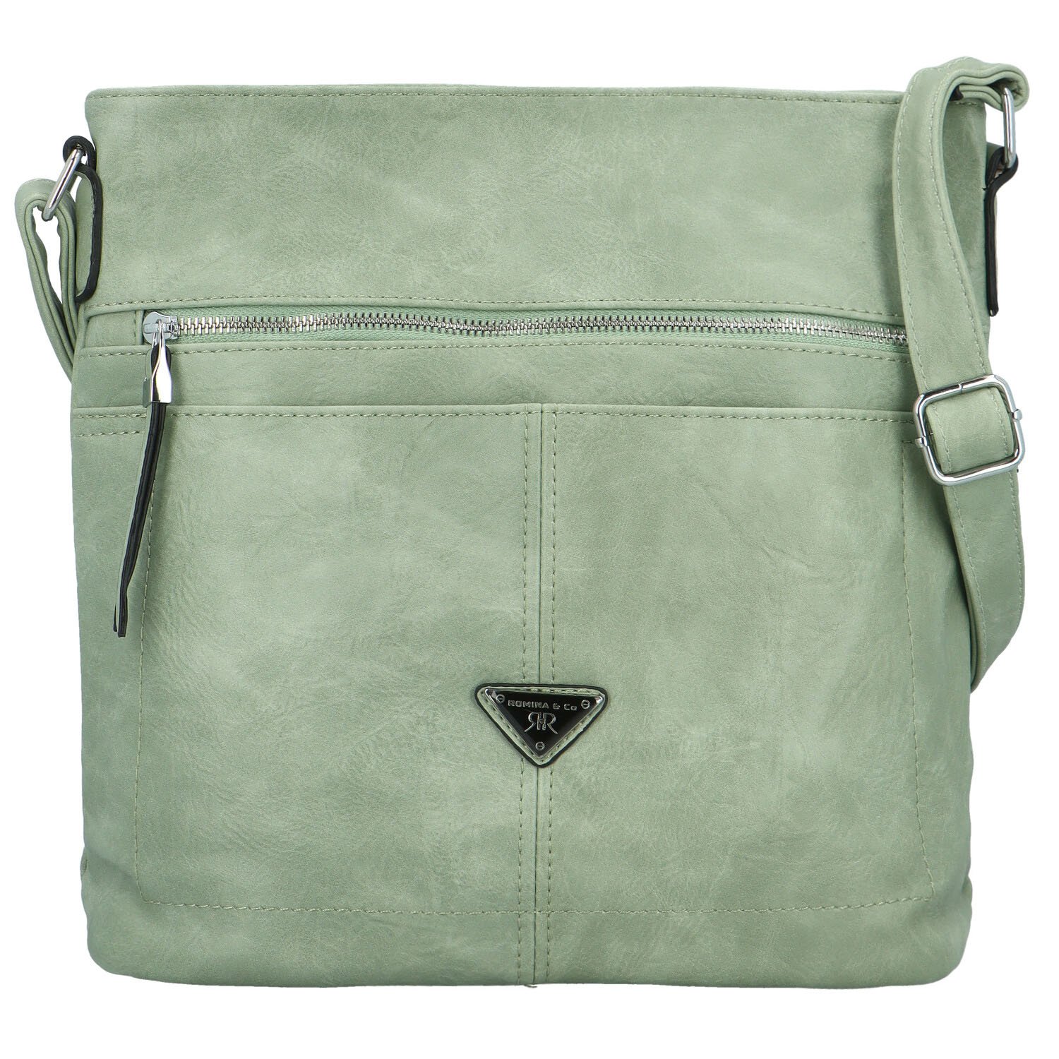 Dámská crossbody kabelka zelená - Romina & Co Bags Kelly