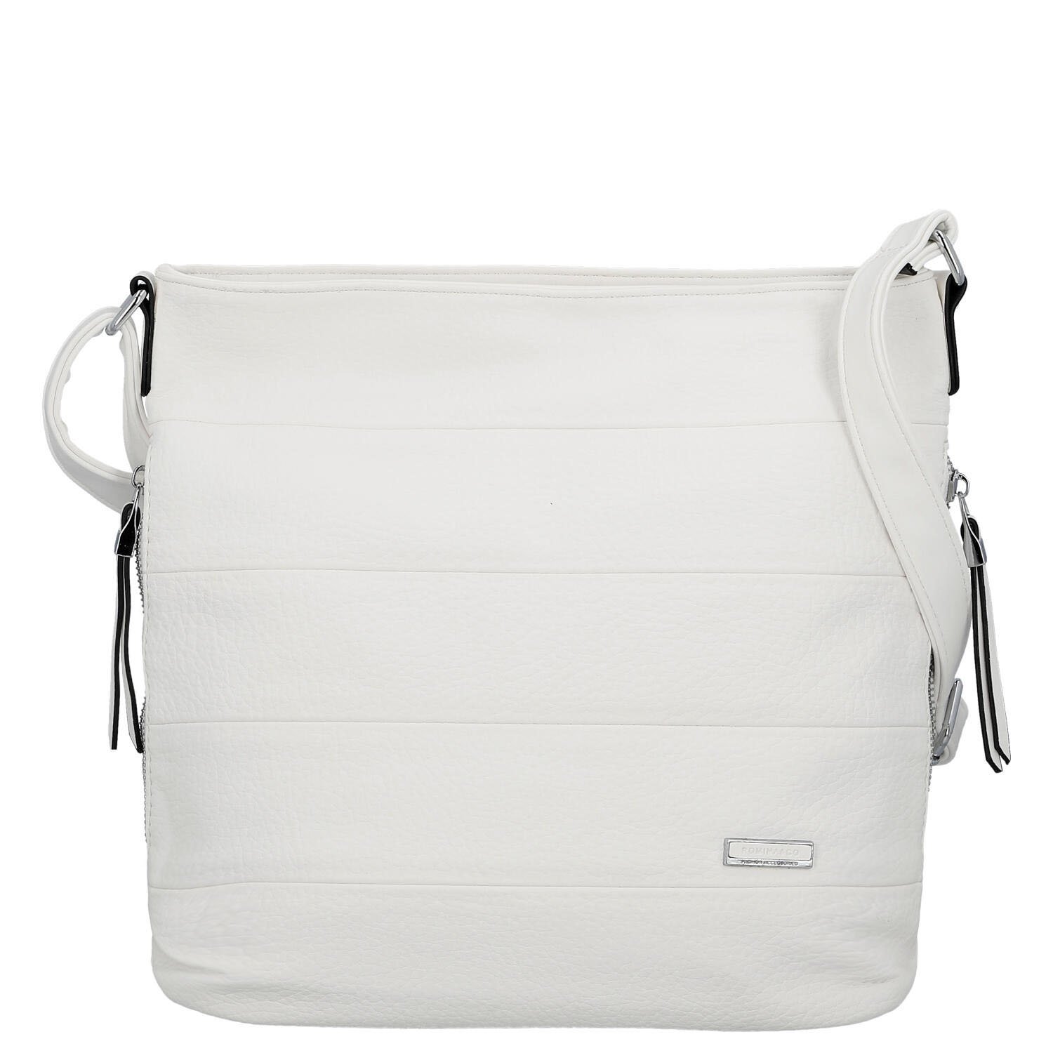 Dámská crossbody kabelka bílá - Firenze Gabriele
