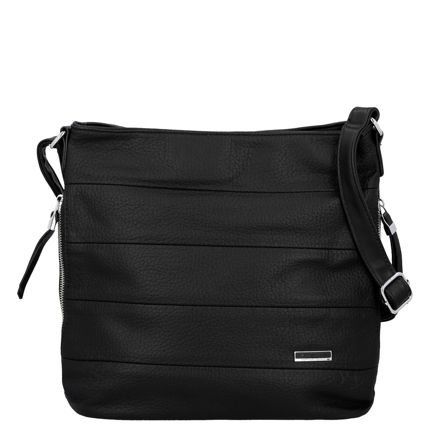 Dámská crossbody kabelka černá - Firenze Gabriele