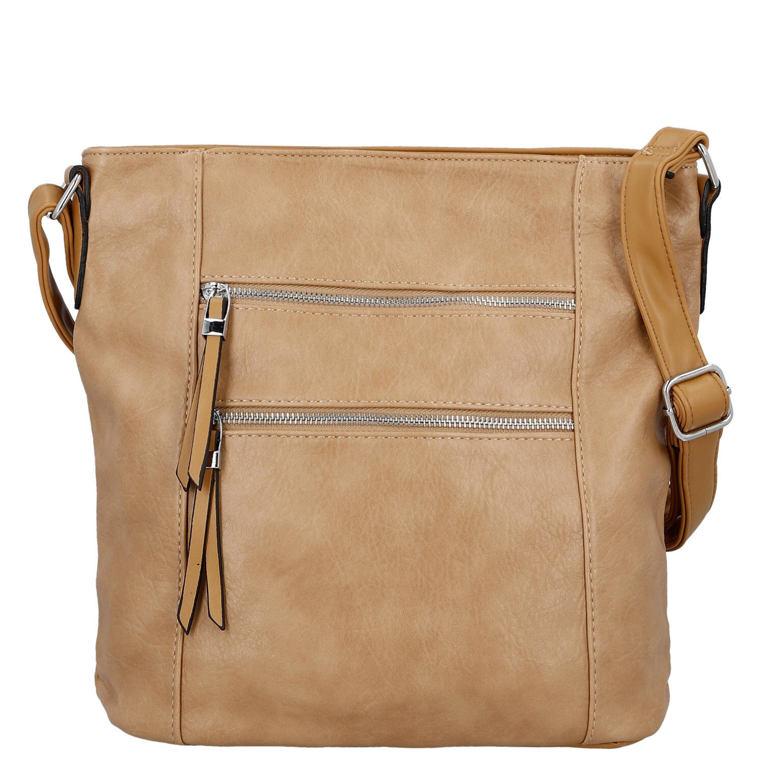 Dámská crossbody kabelka béžová - Firenze Kenza
