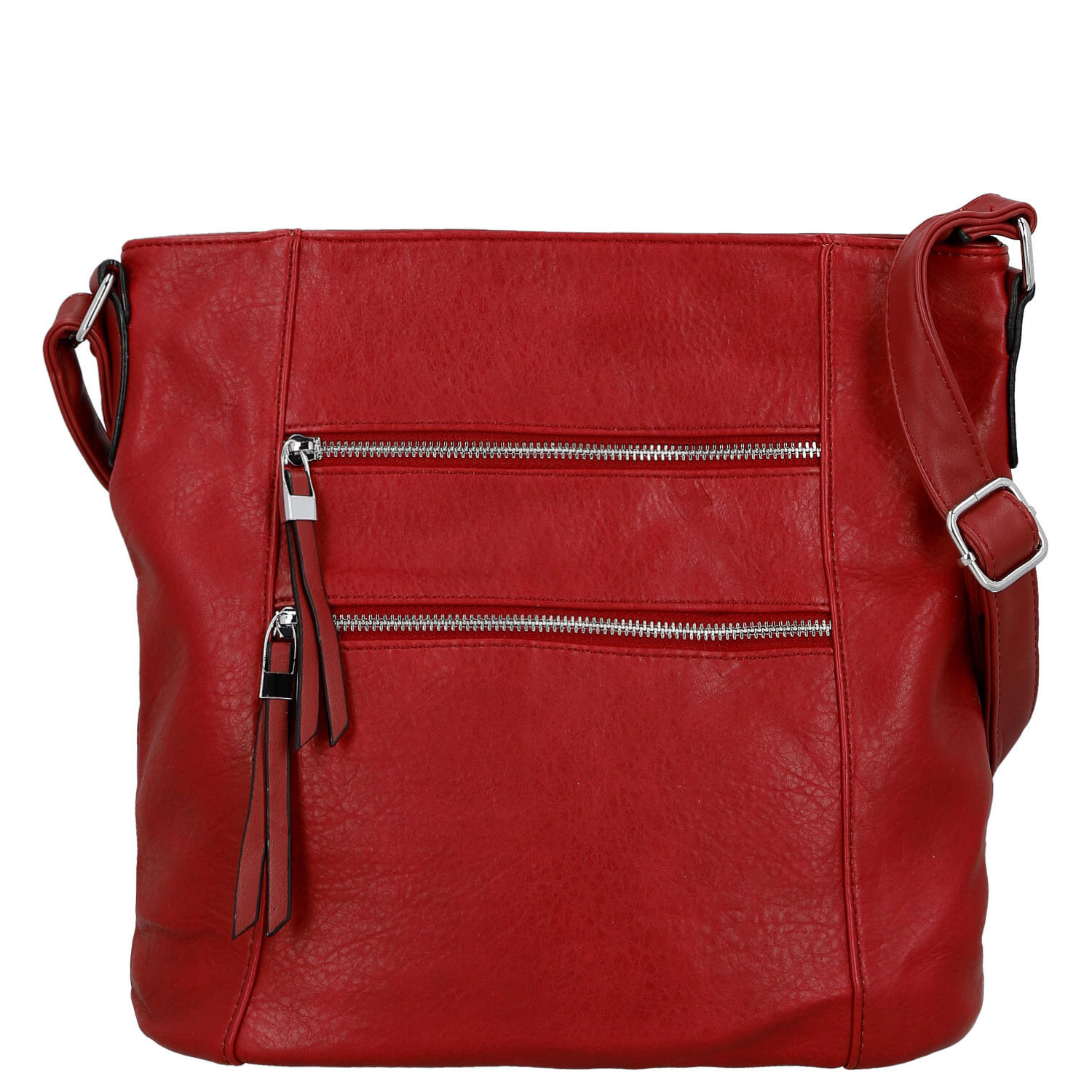 Dámská crossbody kabelka červená - Firenze Kenza