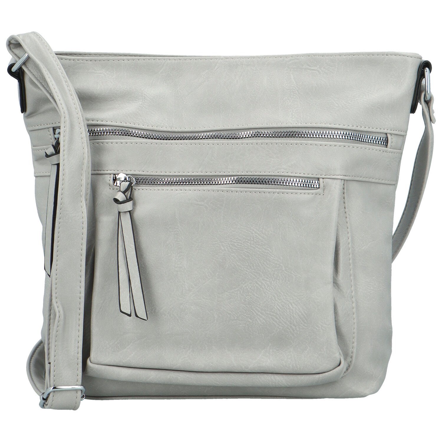 Dámská crossbody kabelka šedá - Firenze Julietta