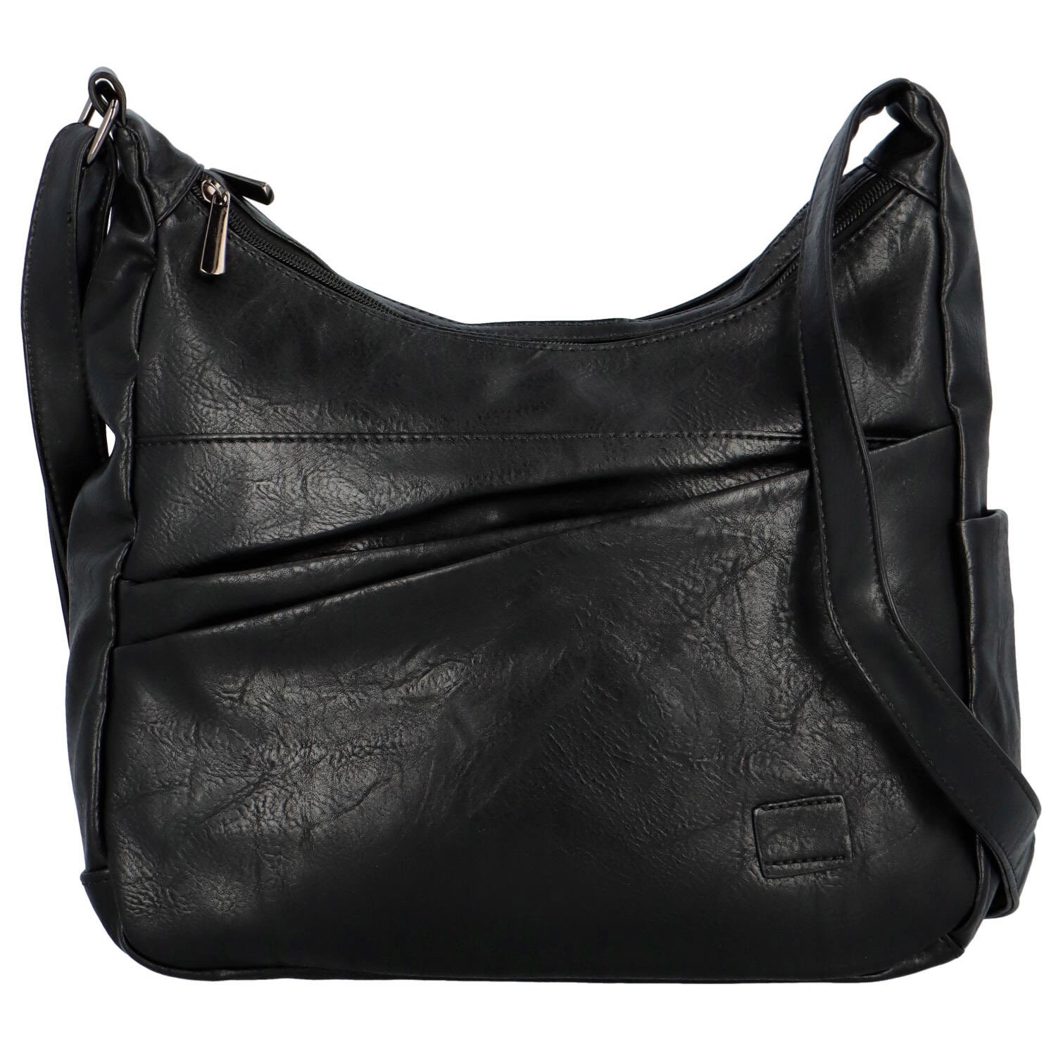 Dámská crossbody kabelka černá - Firenze Ricco