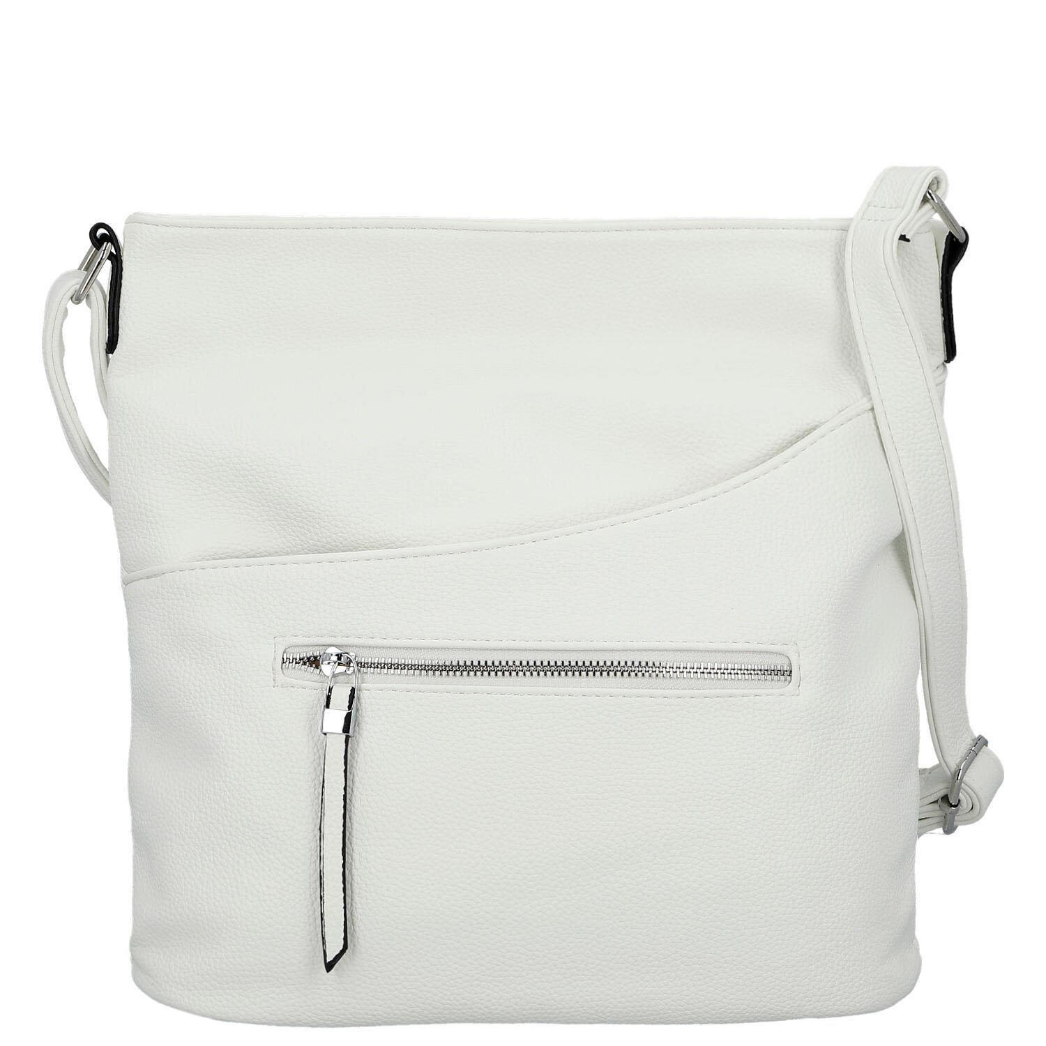 Dámská crossbody kabelka bílá - Firenze Berit