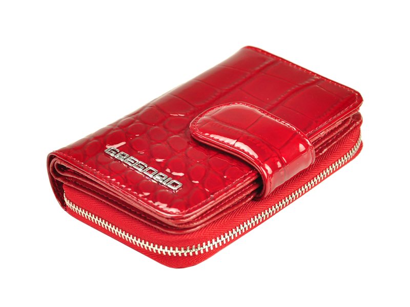 Levně Dámská kožená peněženka červená - Gregorio Kasiopa