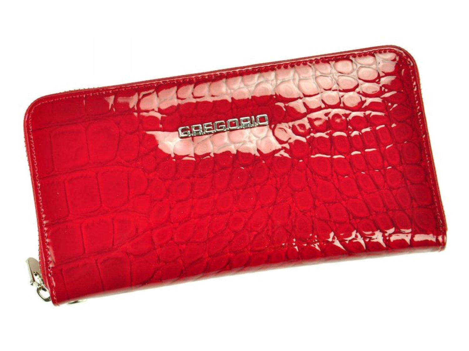 Levně Dámská kožená peněženka červená - Gregorio Paulla