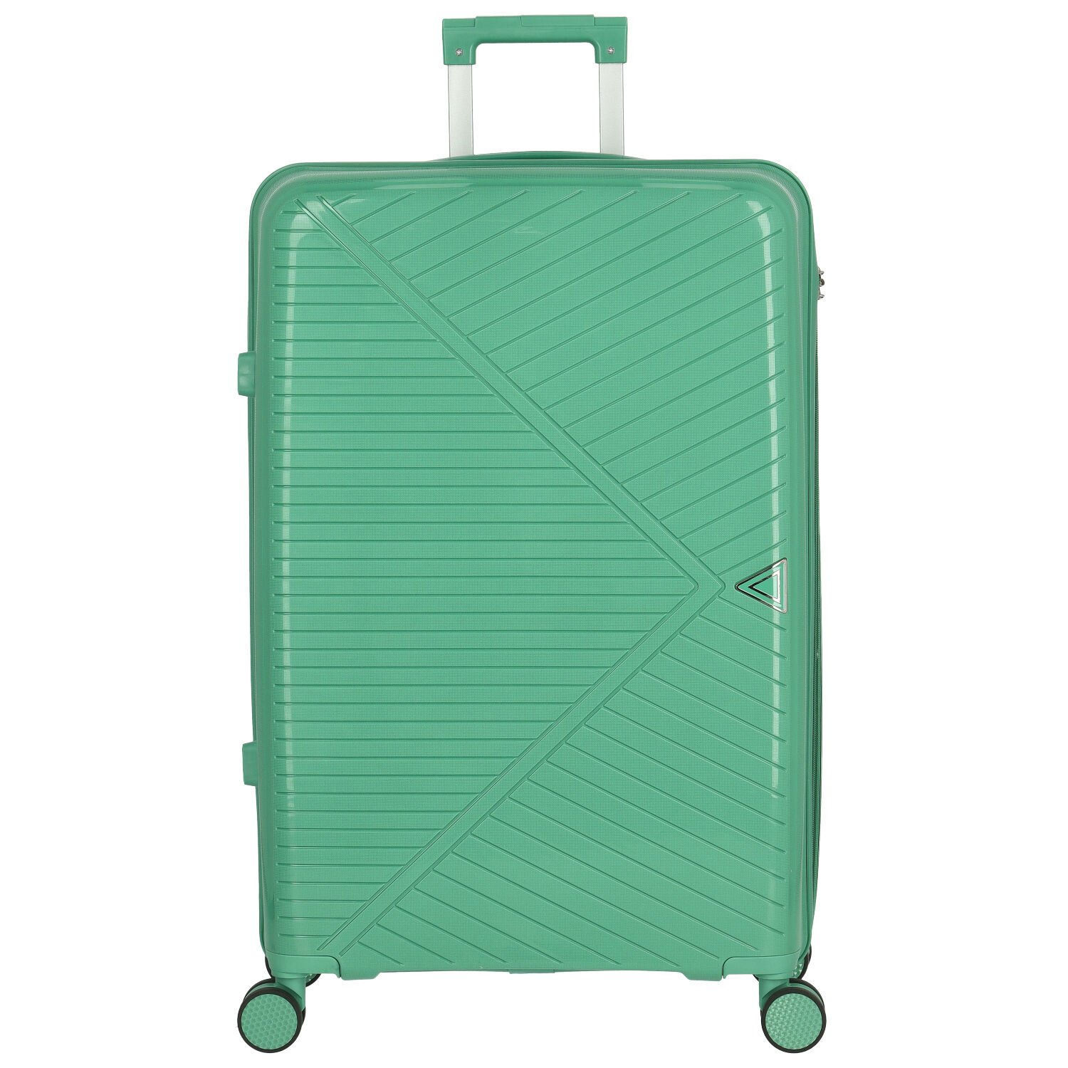 Cestovní plastový kufr zelený - Ormi Platon L