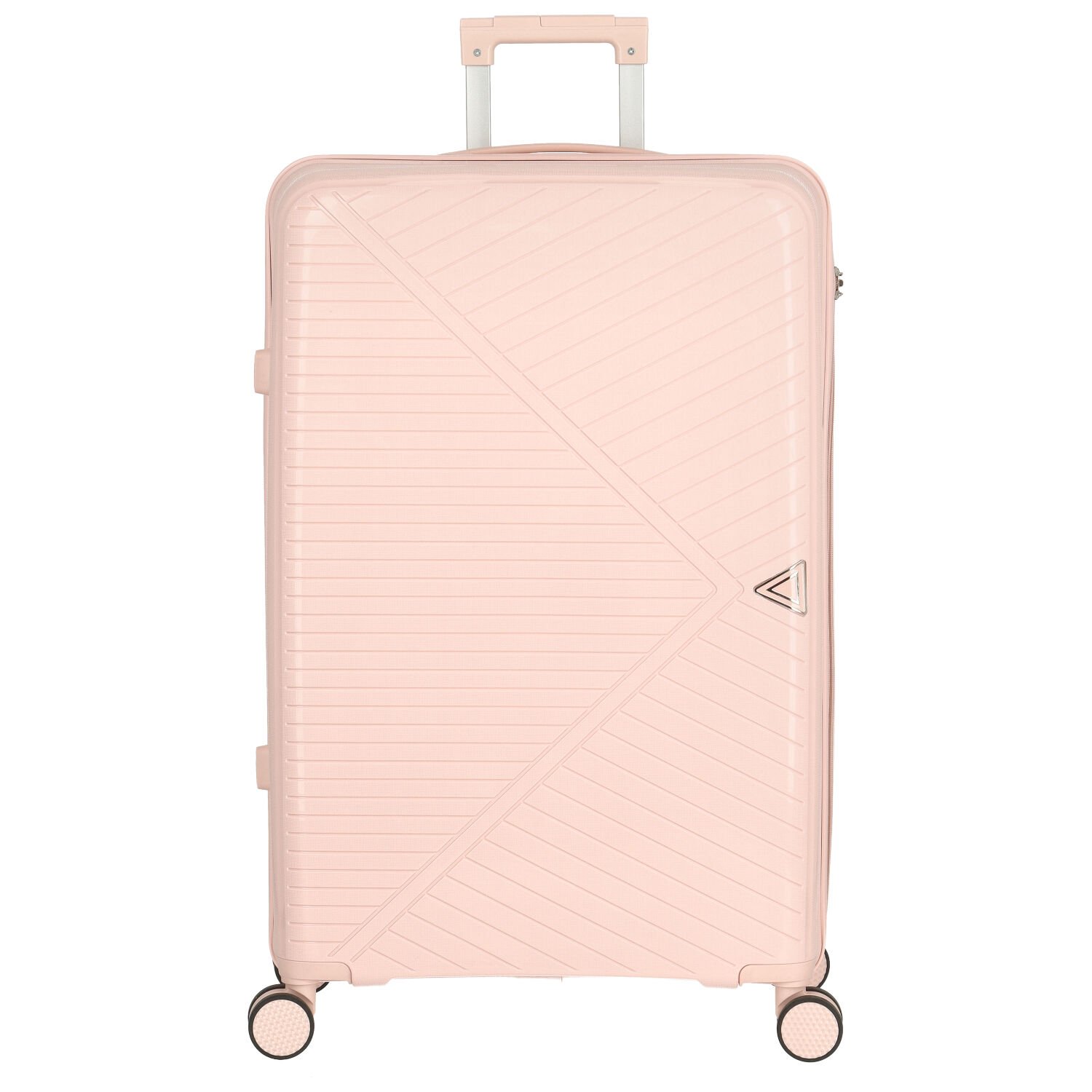 Cestovní plastový kufr světle růžový - Ormi Platon L