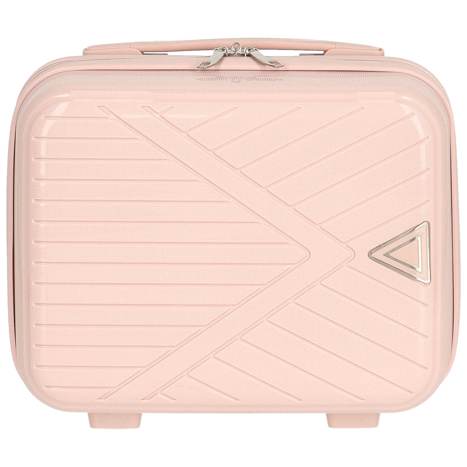 Cestovní plastový kufr světle růžový - Ormi Platon XS