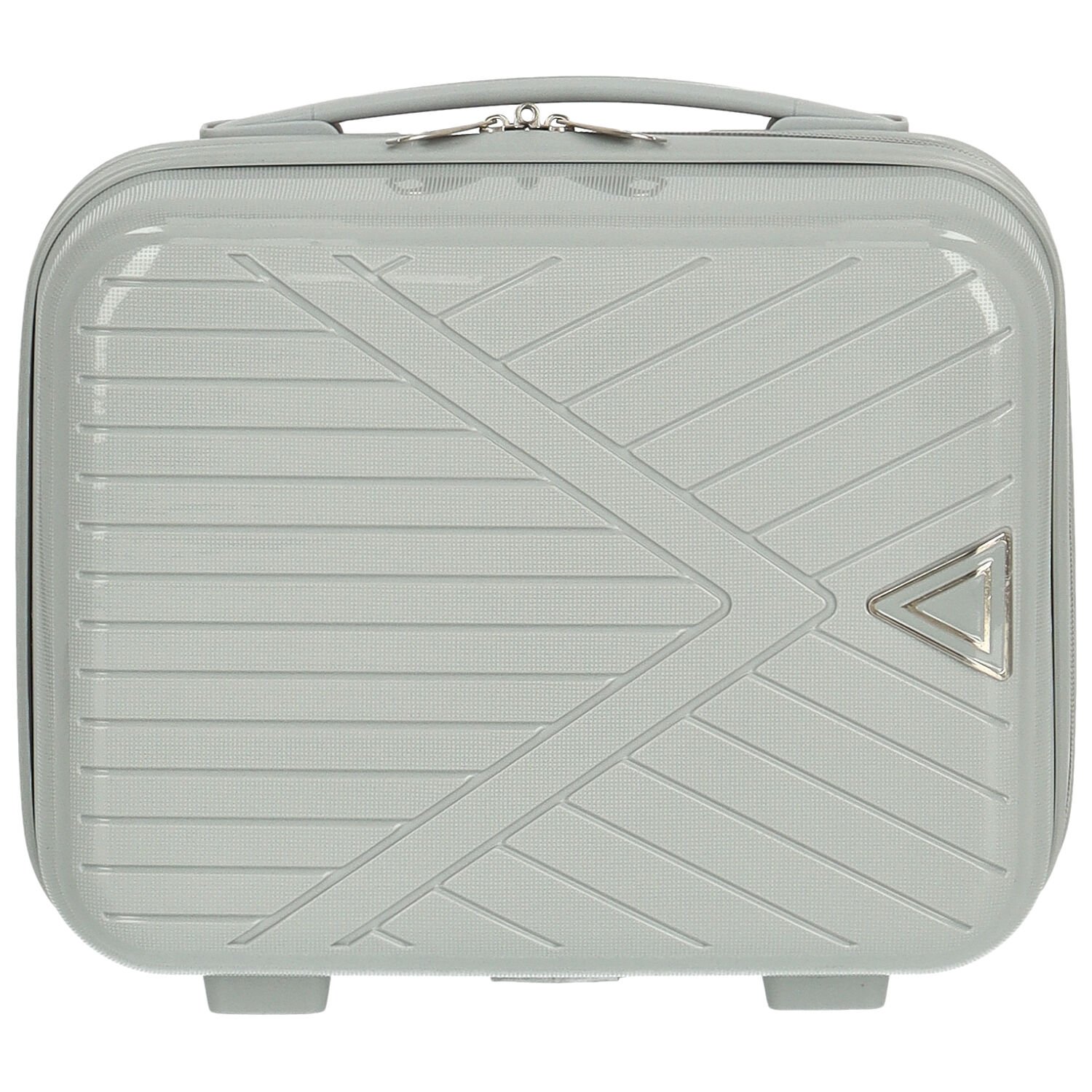 Cestovní plastový kufr stříbrný - Ormi Platon XS