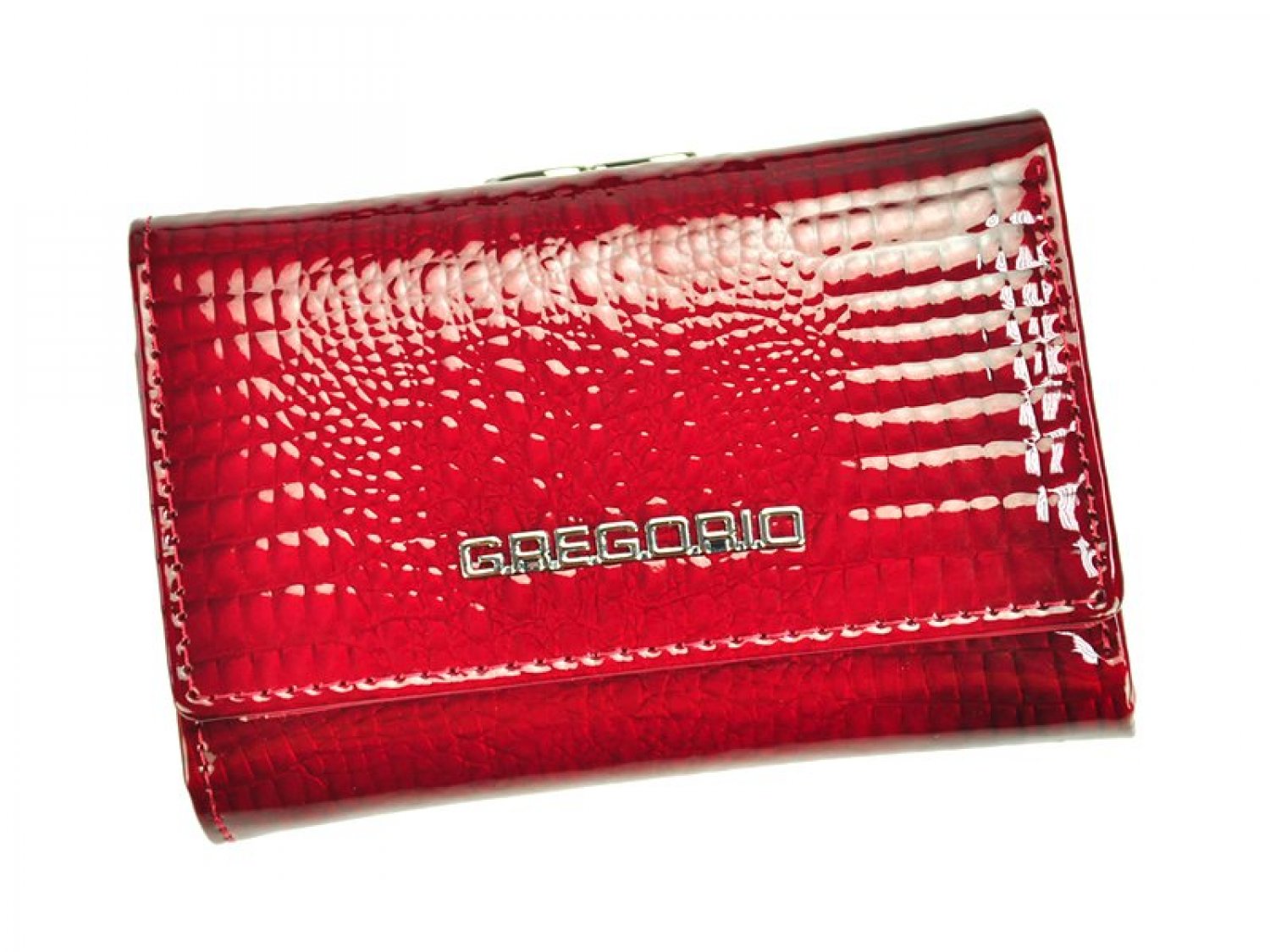 Levně Dámská kožená peněženka červená - Gregorio Samuela