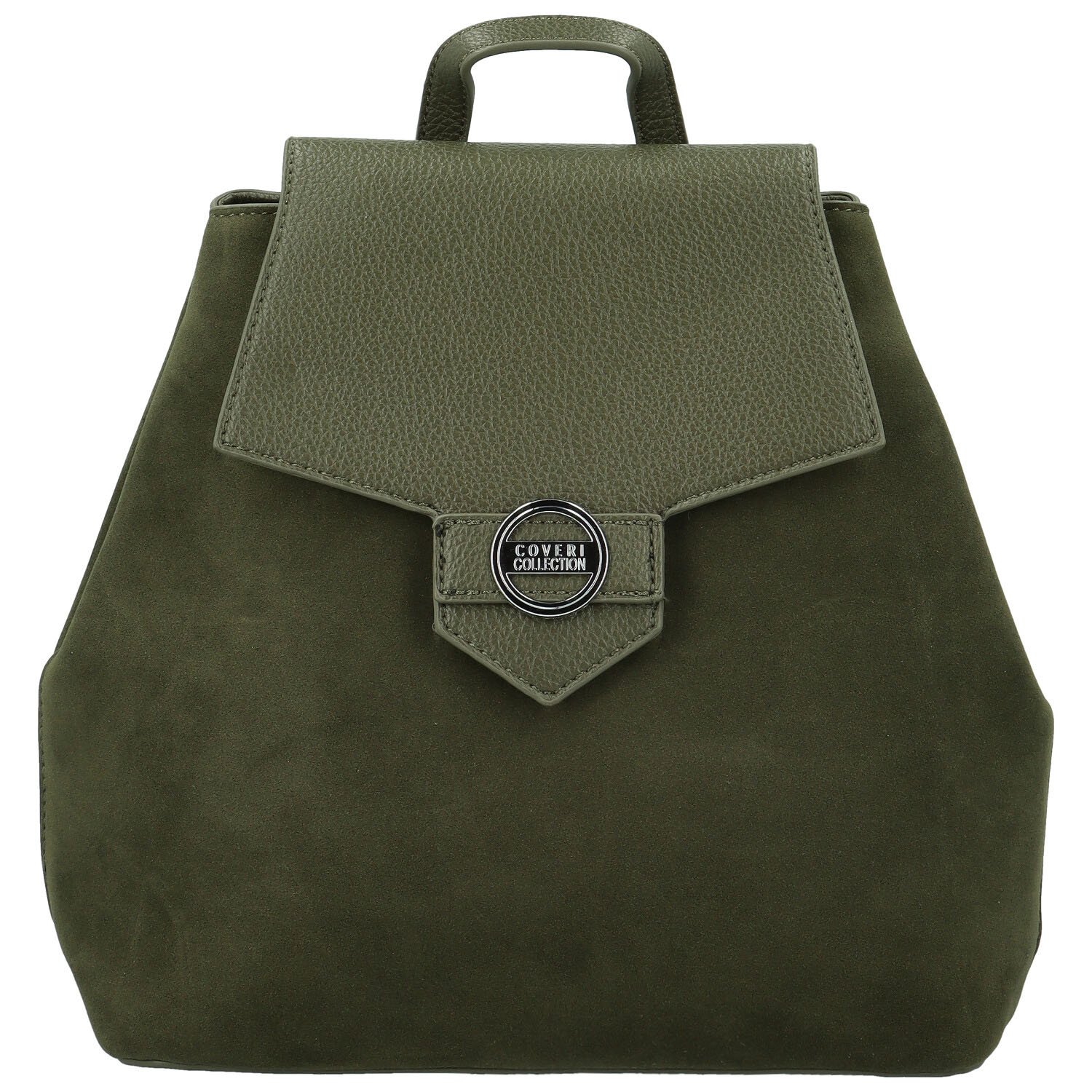 Dámský batůžek tmavě zelený - Coveri Cyrus