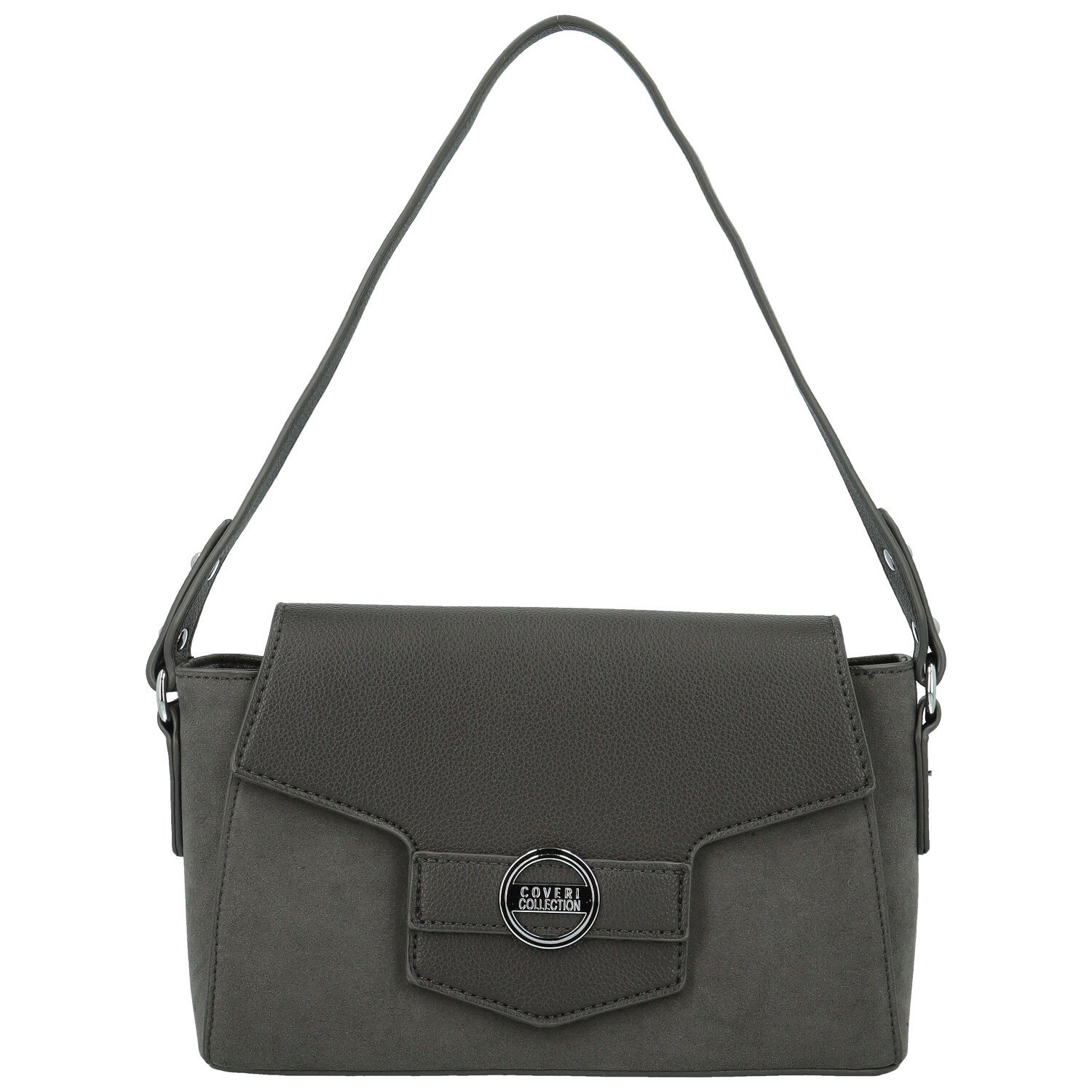 Dámská kabelka na rameno tmavě šedá - Coveri Melita