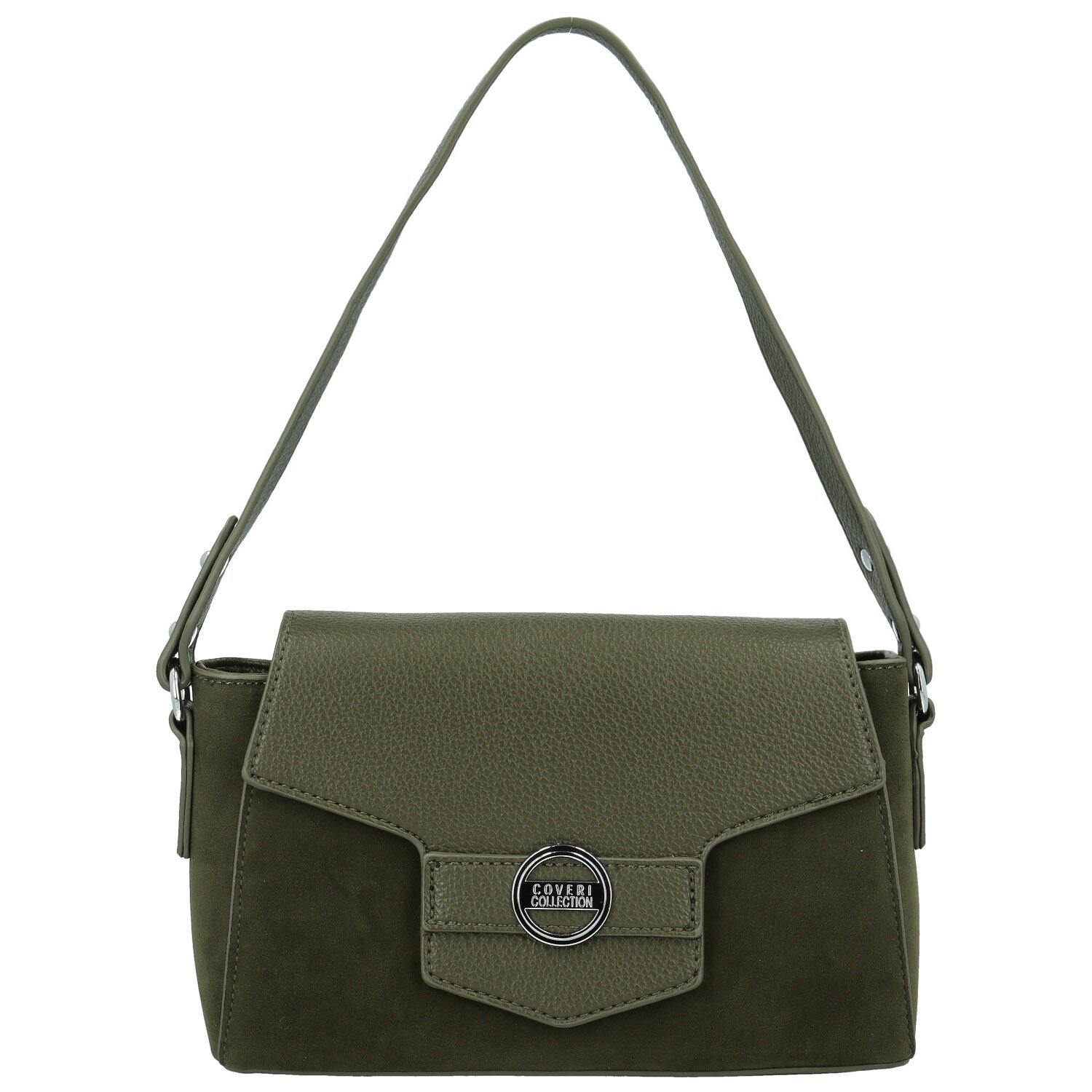 Dámská kabelka na rameno tmavě zelená - Coveri Melita