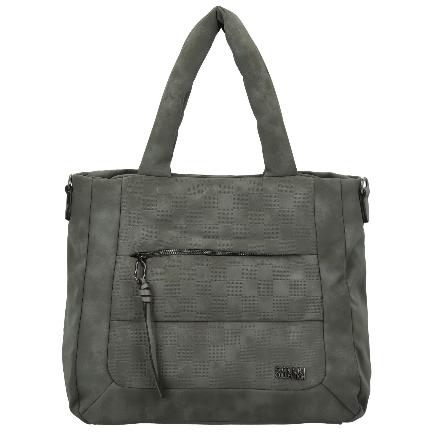 Dámská kabelka do ruky šedá - Coveri Natani