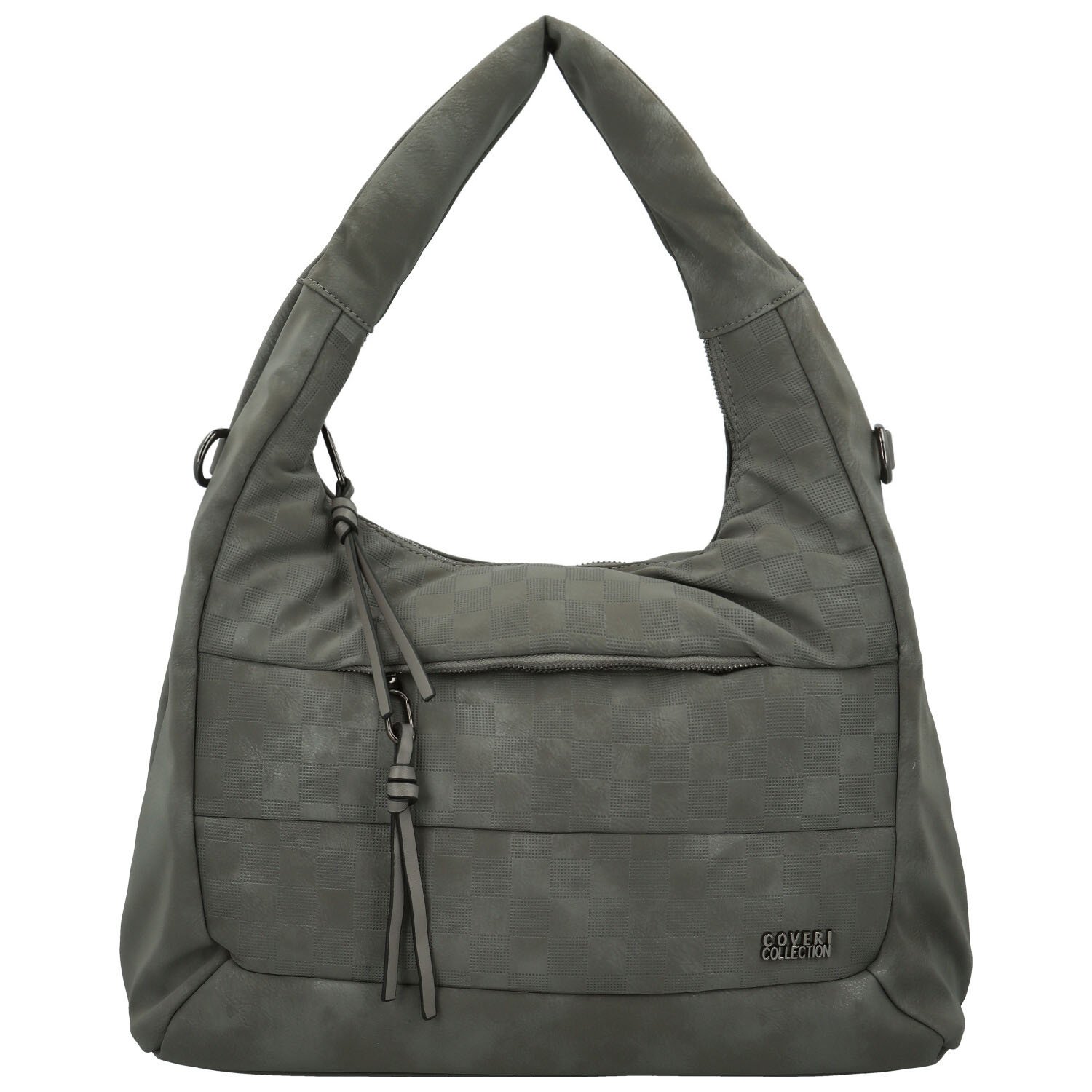 Dámská kabelka na rameno šedá - Coveri Orestis