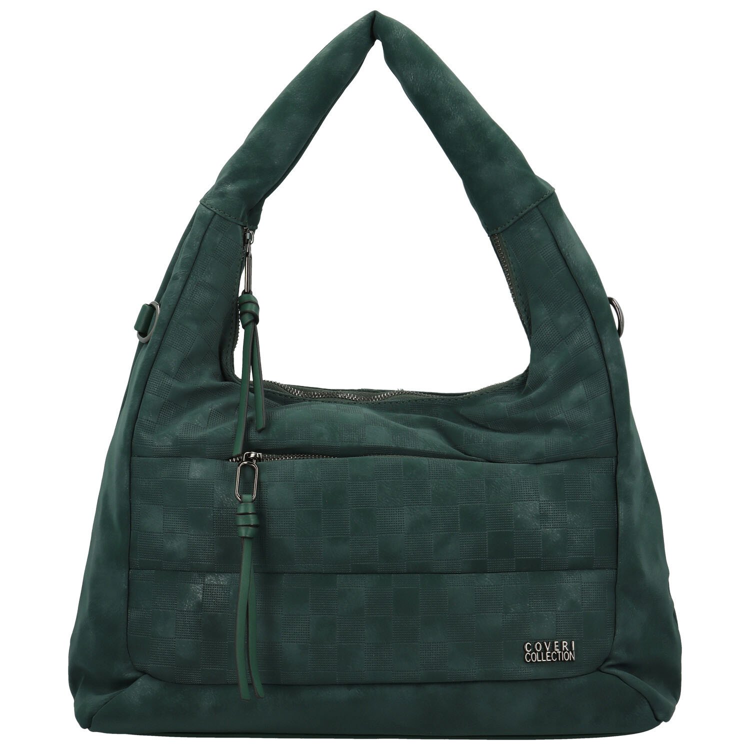 Dámská kabelka na rameno tmavě zelená - Coveri Orestis