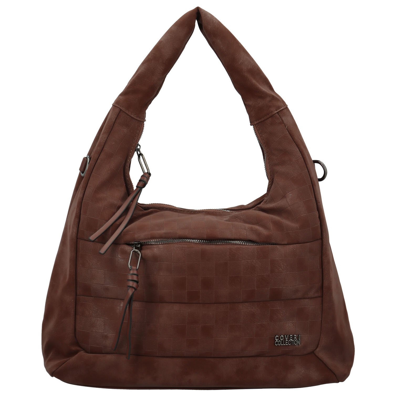 Dámská kabelka na rameno coffee - Coveri Orestis