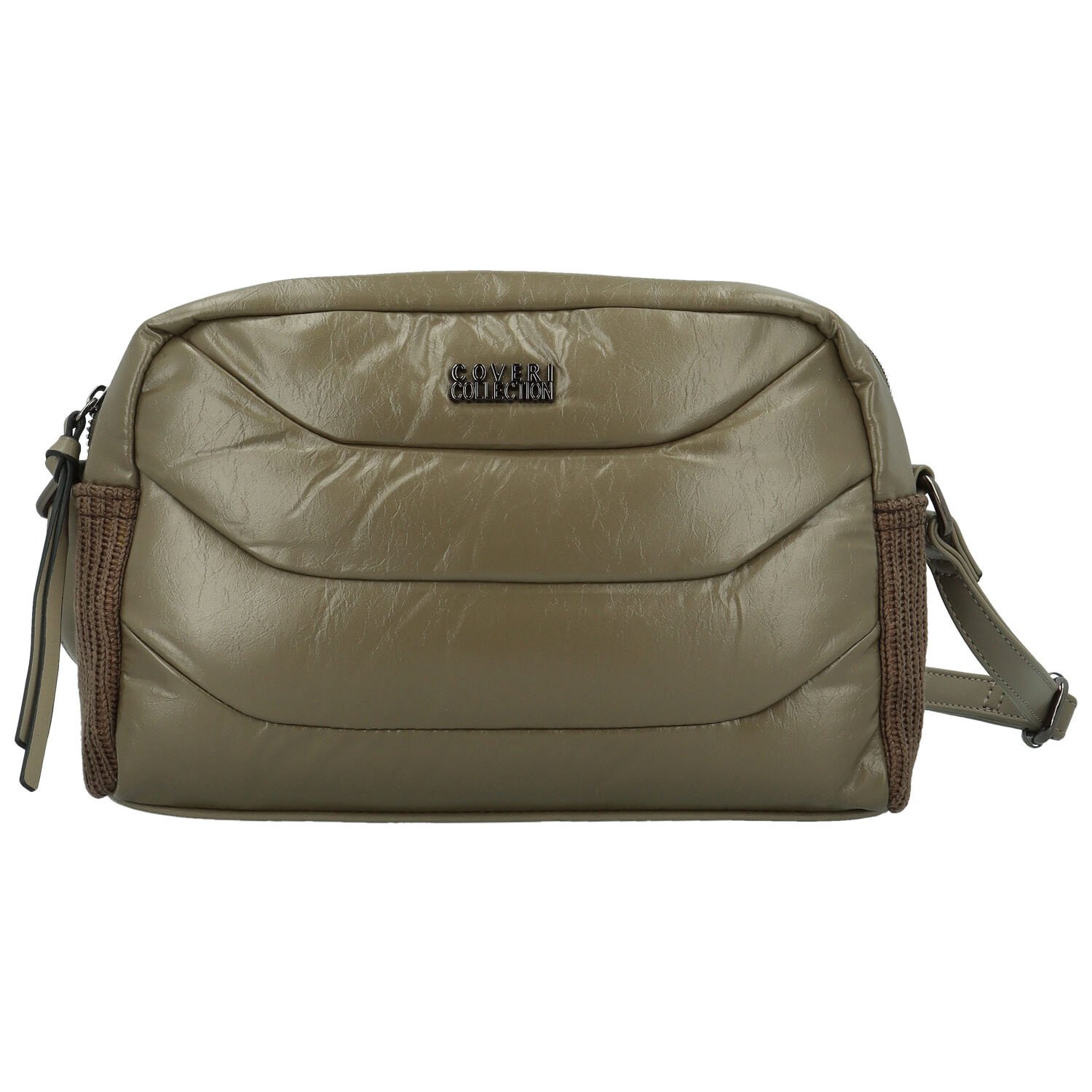 Dámská crossbody kabelka taupe - Coveri Heriet