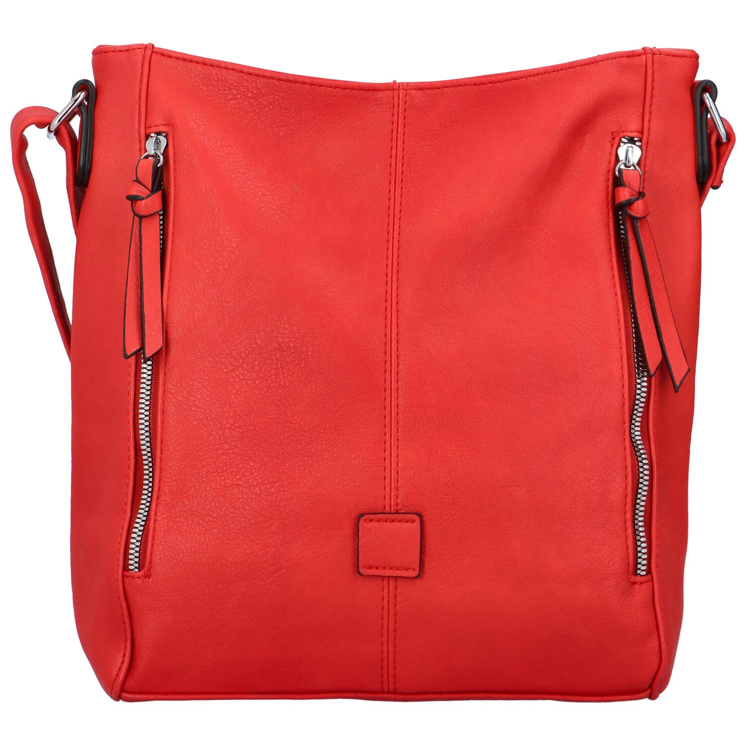 Levně Dámská crossbody kabelka červená - Paolo Bags Adelaide