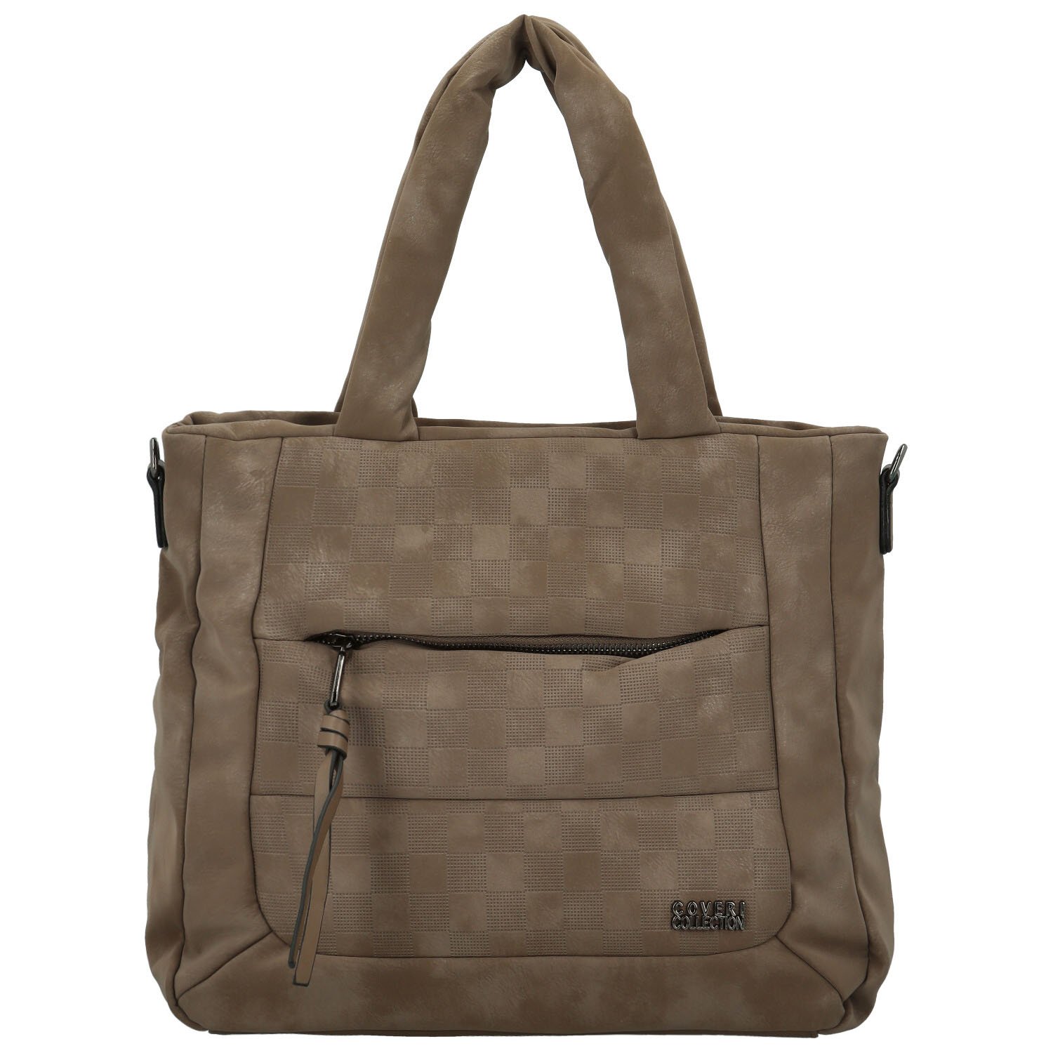 Dámská kabelka do ruky tmavě béžová - Coveri Natani