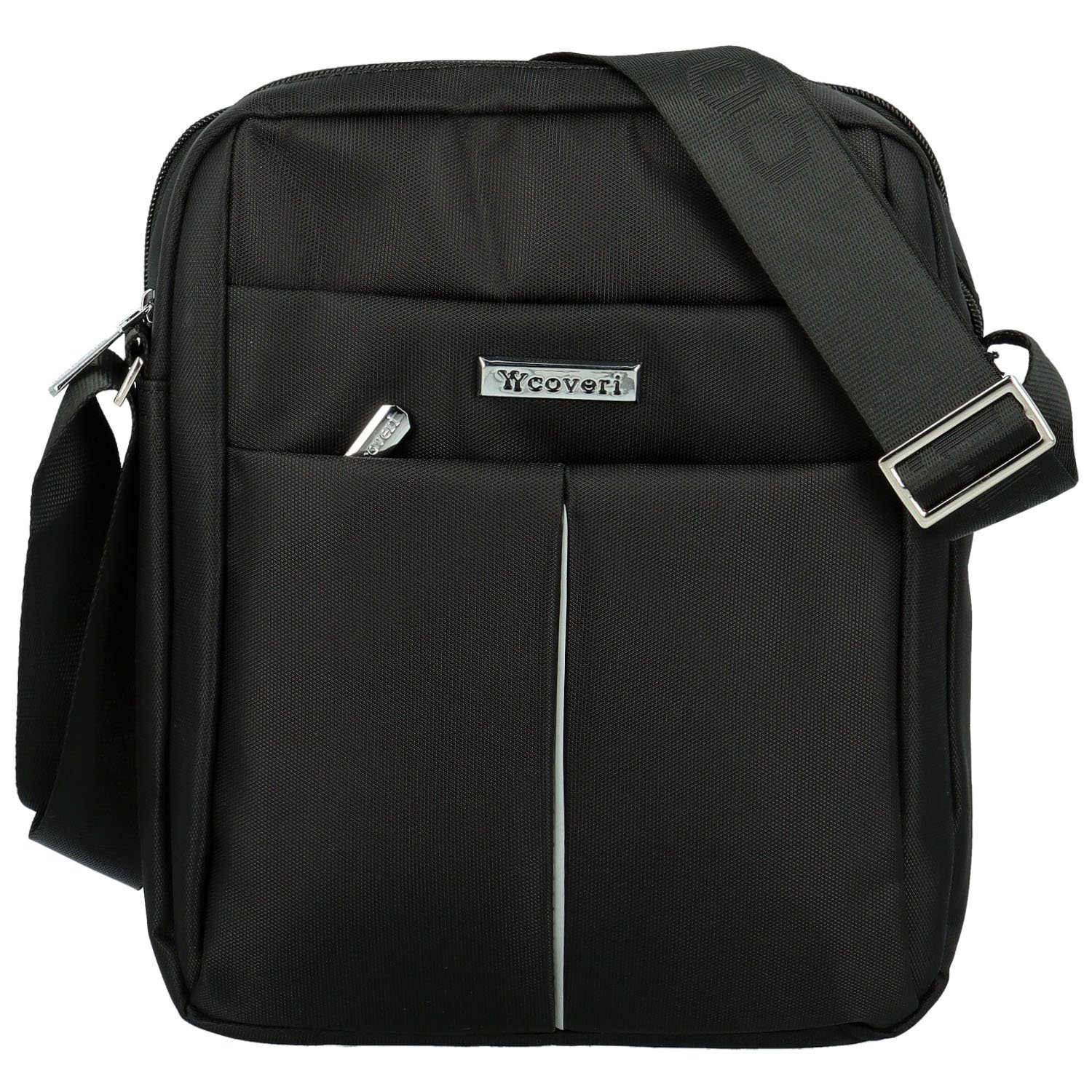Pánská crossbody taška černá - Coveri Leyre