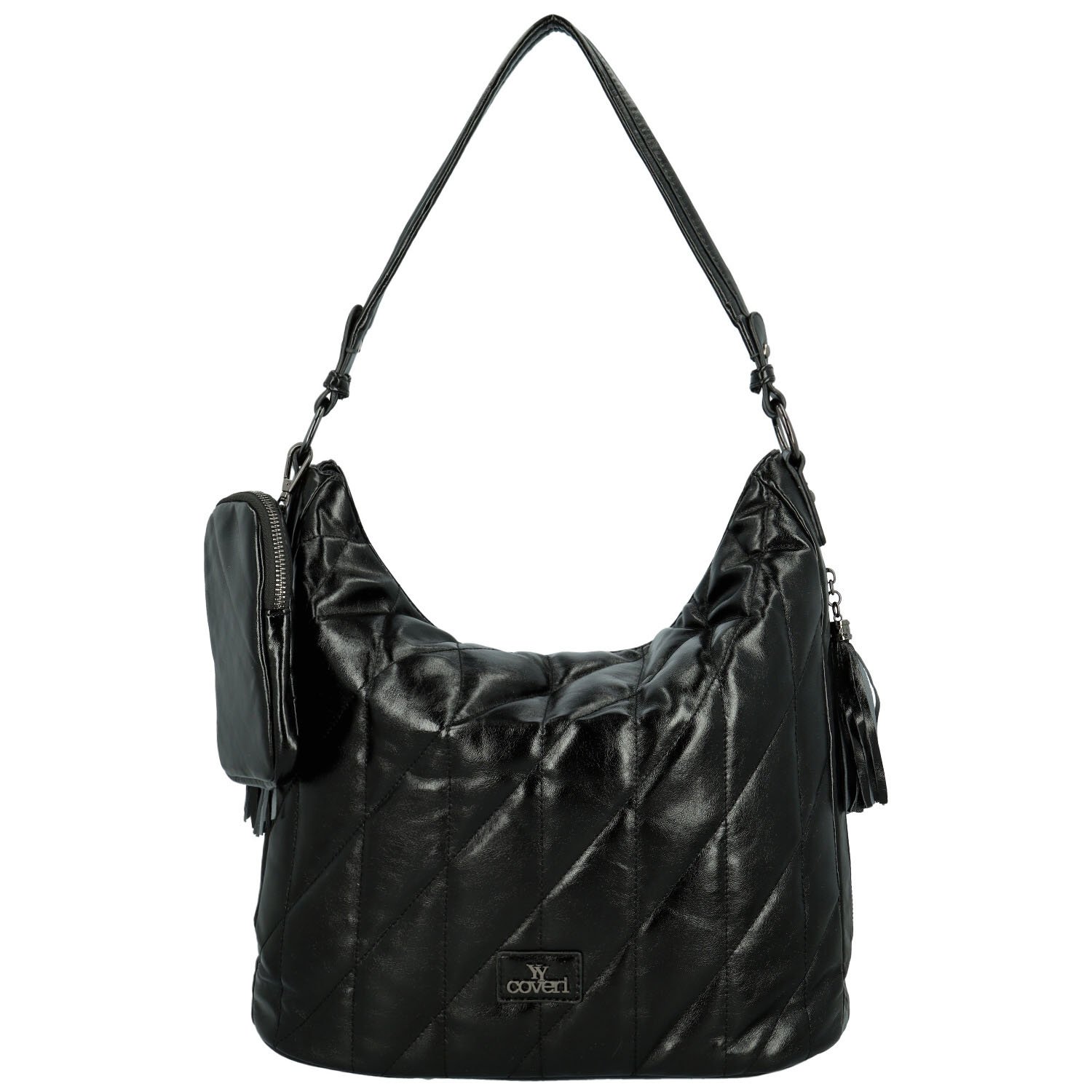 Dámská kabelka na rameno černá - Coveri Zoly