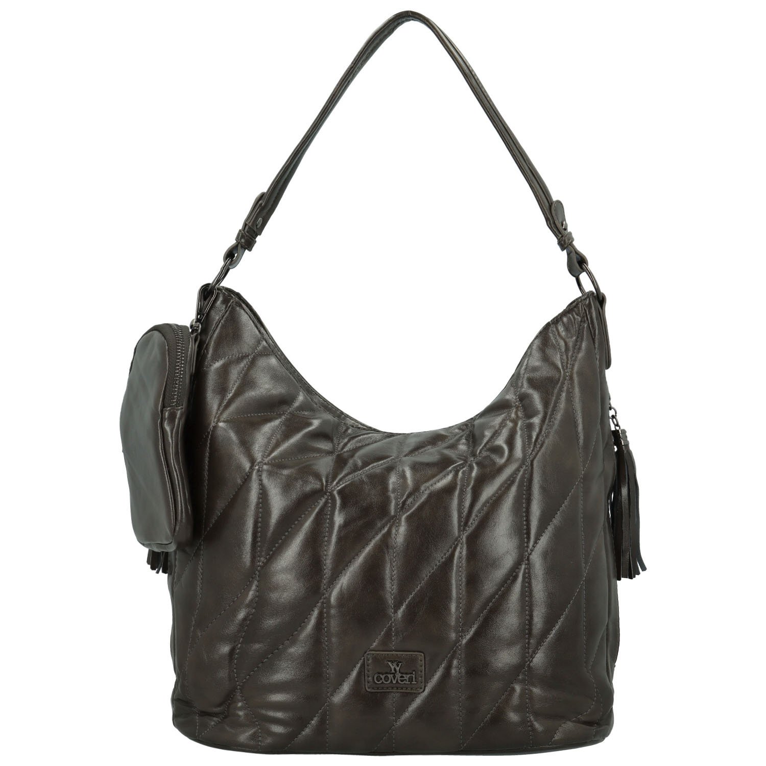 Dámská kabelka na rameno tmavě šedá - Coveri Zoly