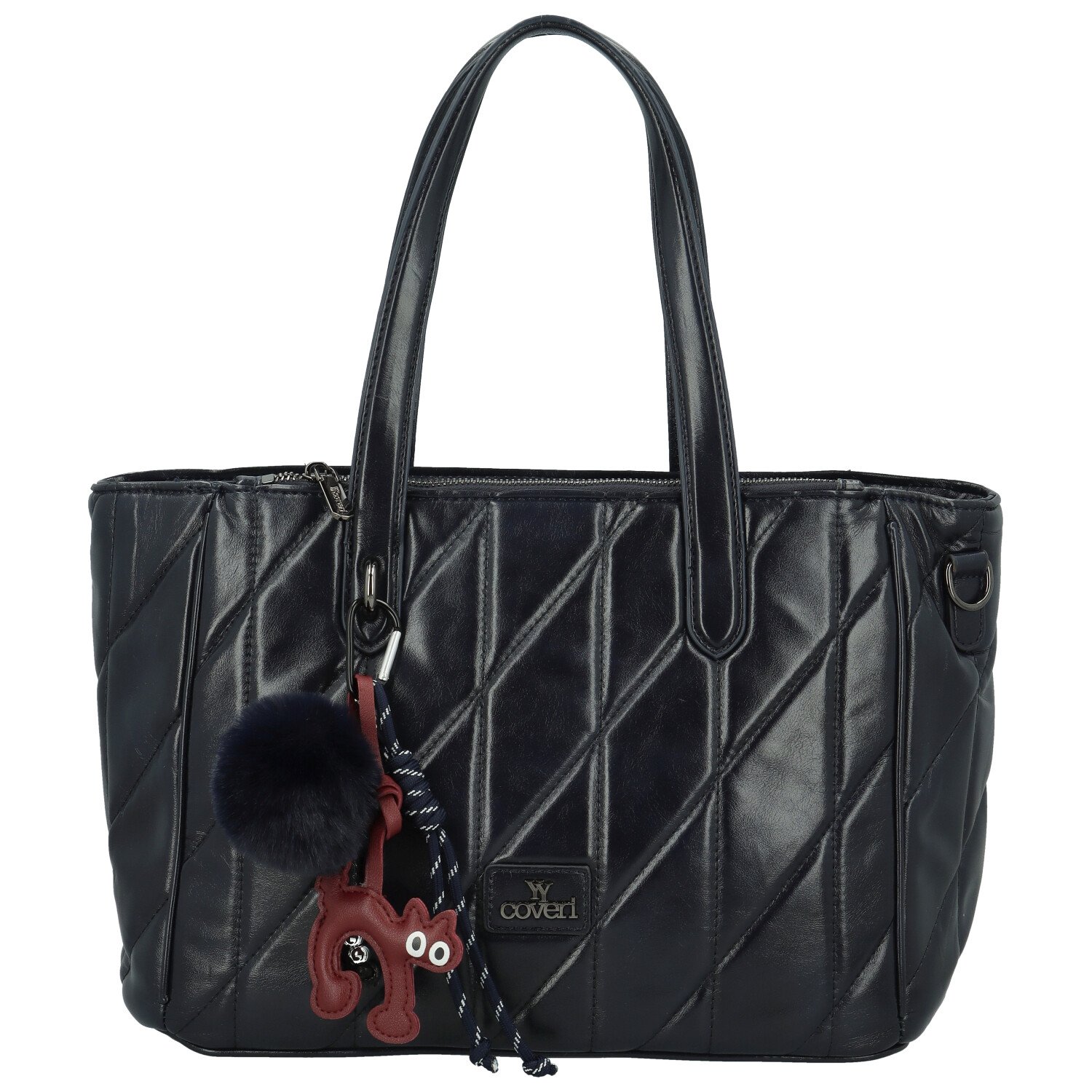 Dámská kabelka na rameno tmavě modrá - Coveri Ounissa