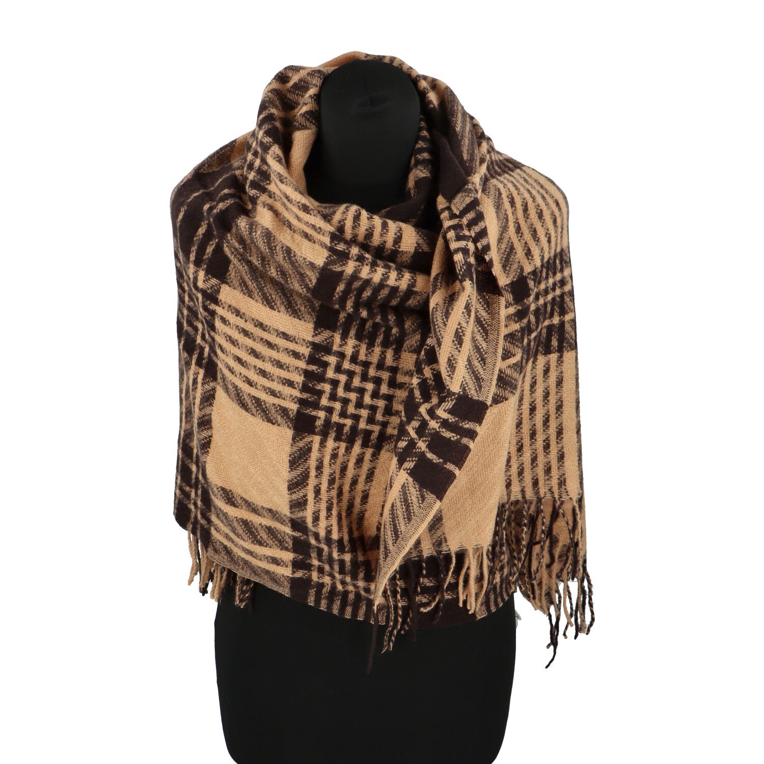 Dámská šála hnědá - Firenze Gaston