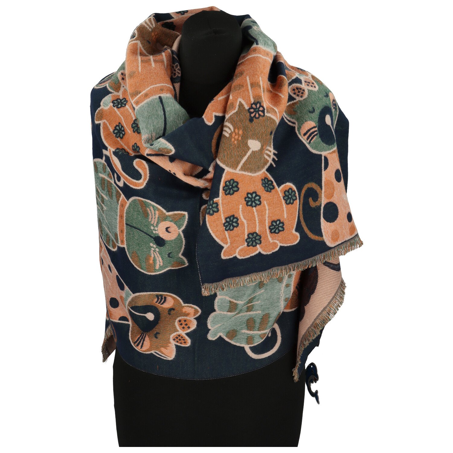 Dámská šála modrá - Firenze Gitel