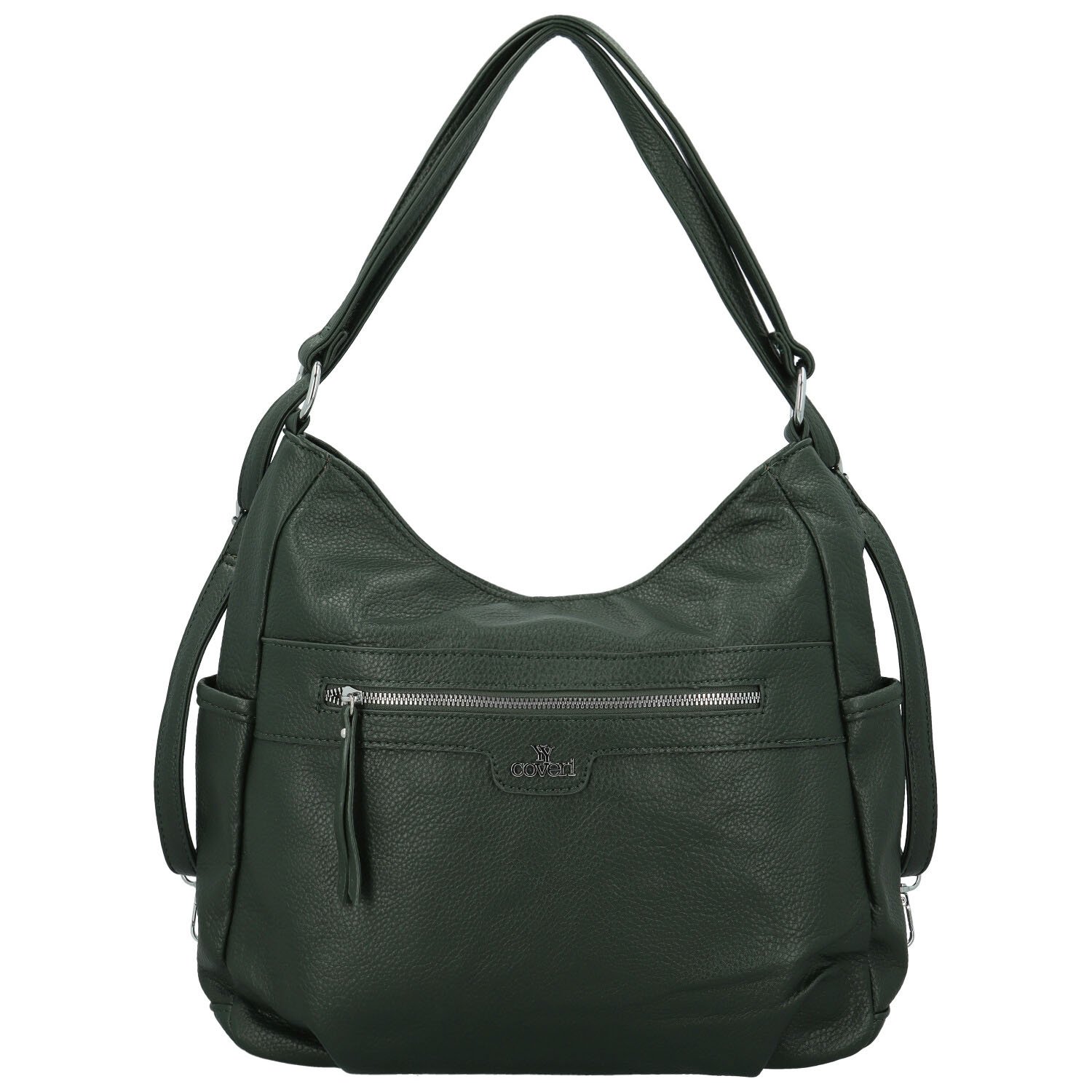 Dámský kabelko/batoh tmavě zelený - Coveri Jeton