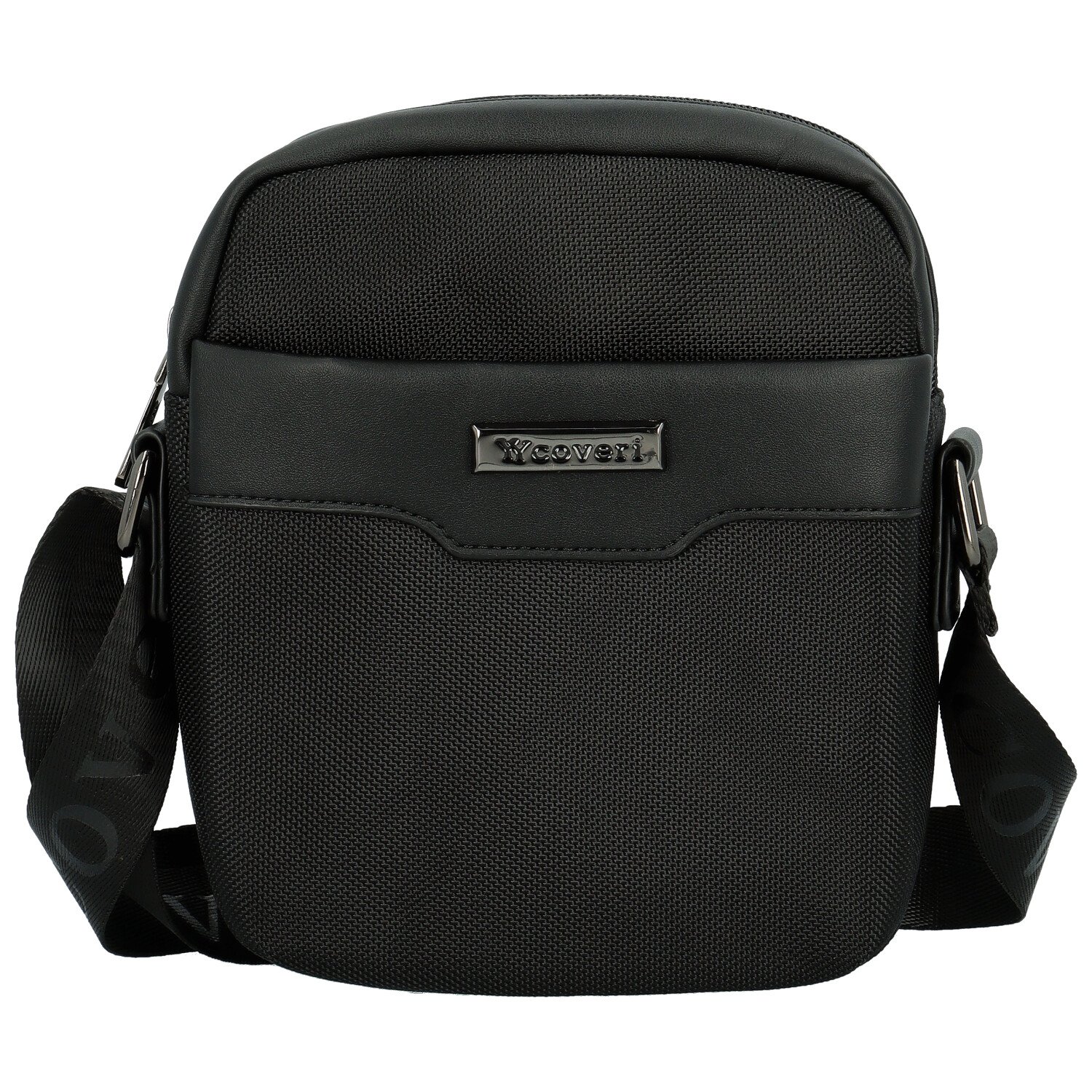 Pánská crossbody taška černá - Coveri Santino