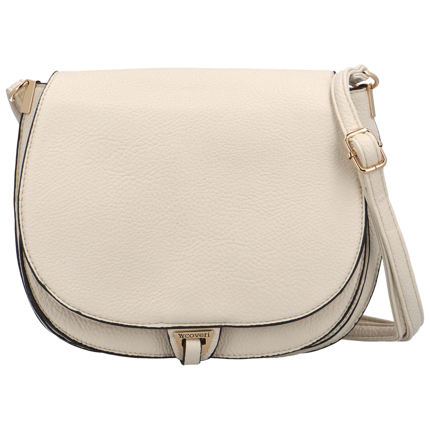 Levně Dámská crossbody kabelka béžová - Coveri Polly