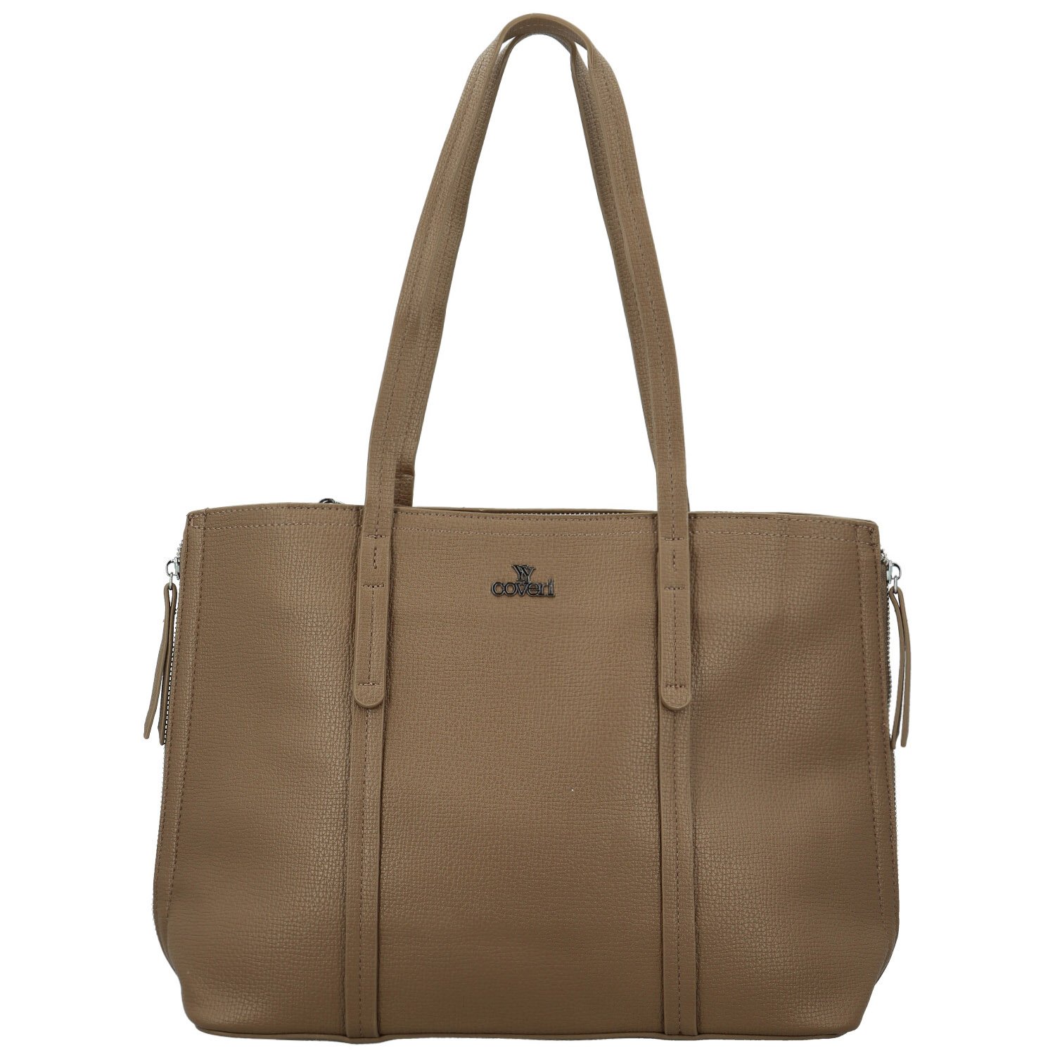 Dámská kabelka na rameno tmavě béžová - Coveri Edith