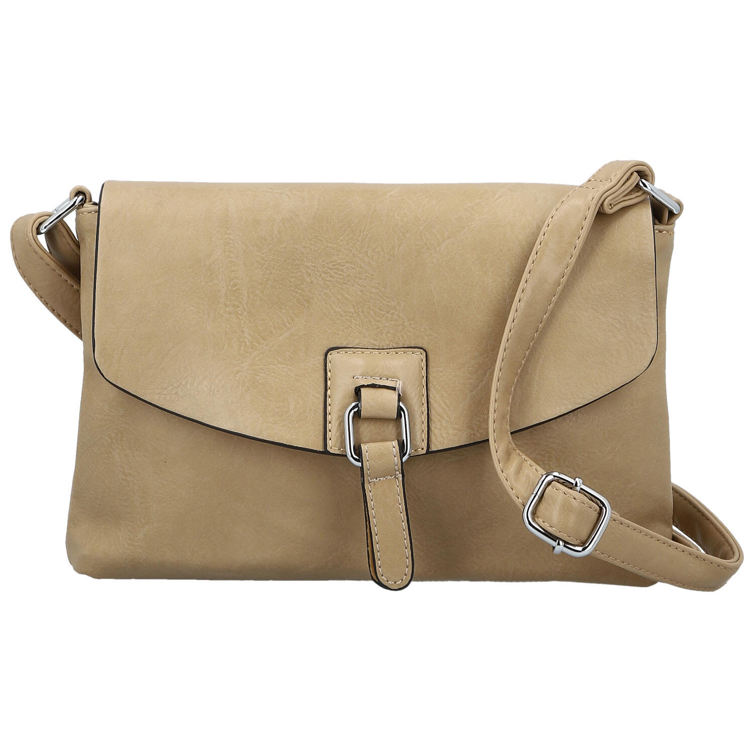 Dámská crossbody kabelka pískově hnědá - Firenze Minerral